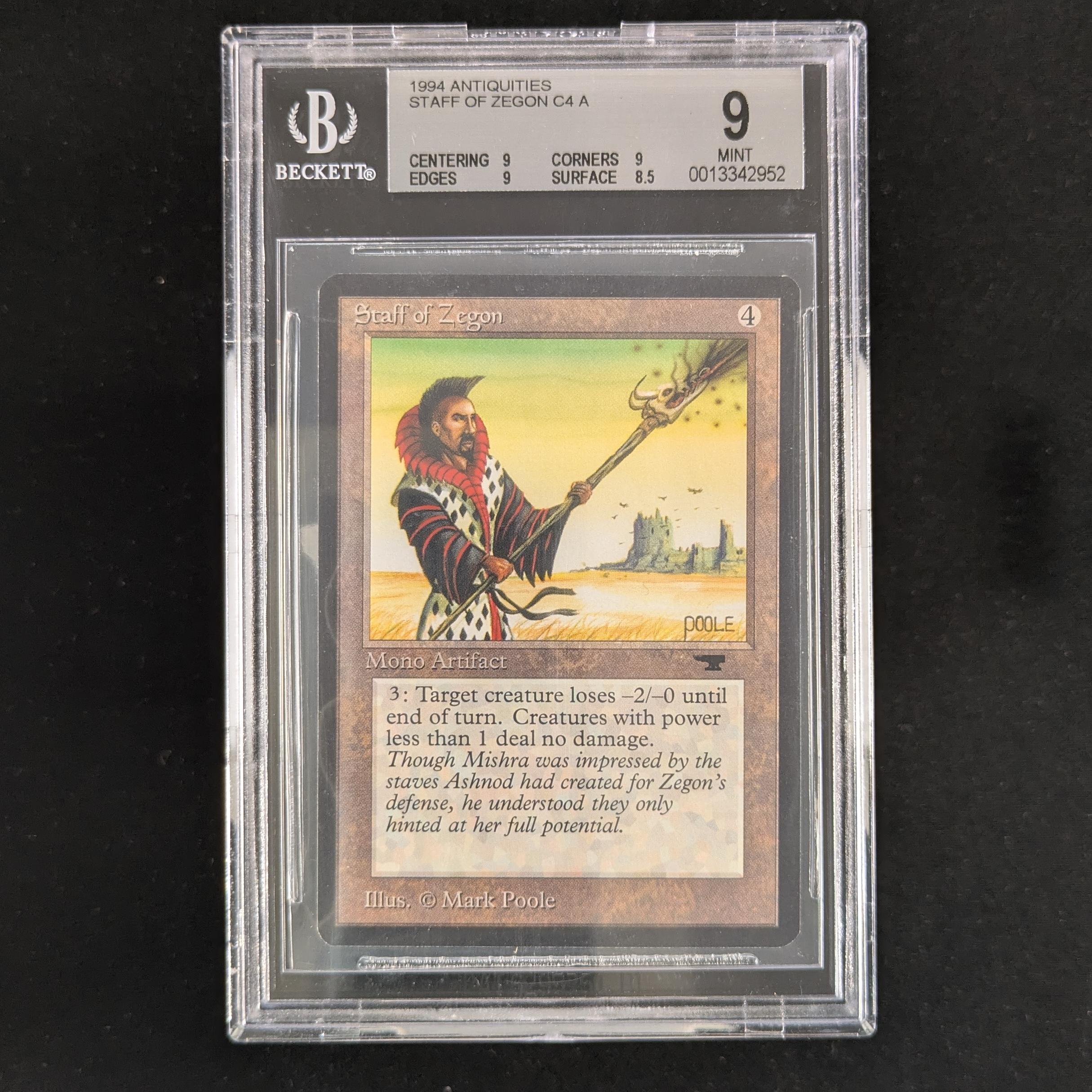 Staff of Zegon - Antiquities - BGS 9