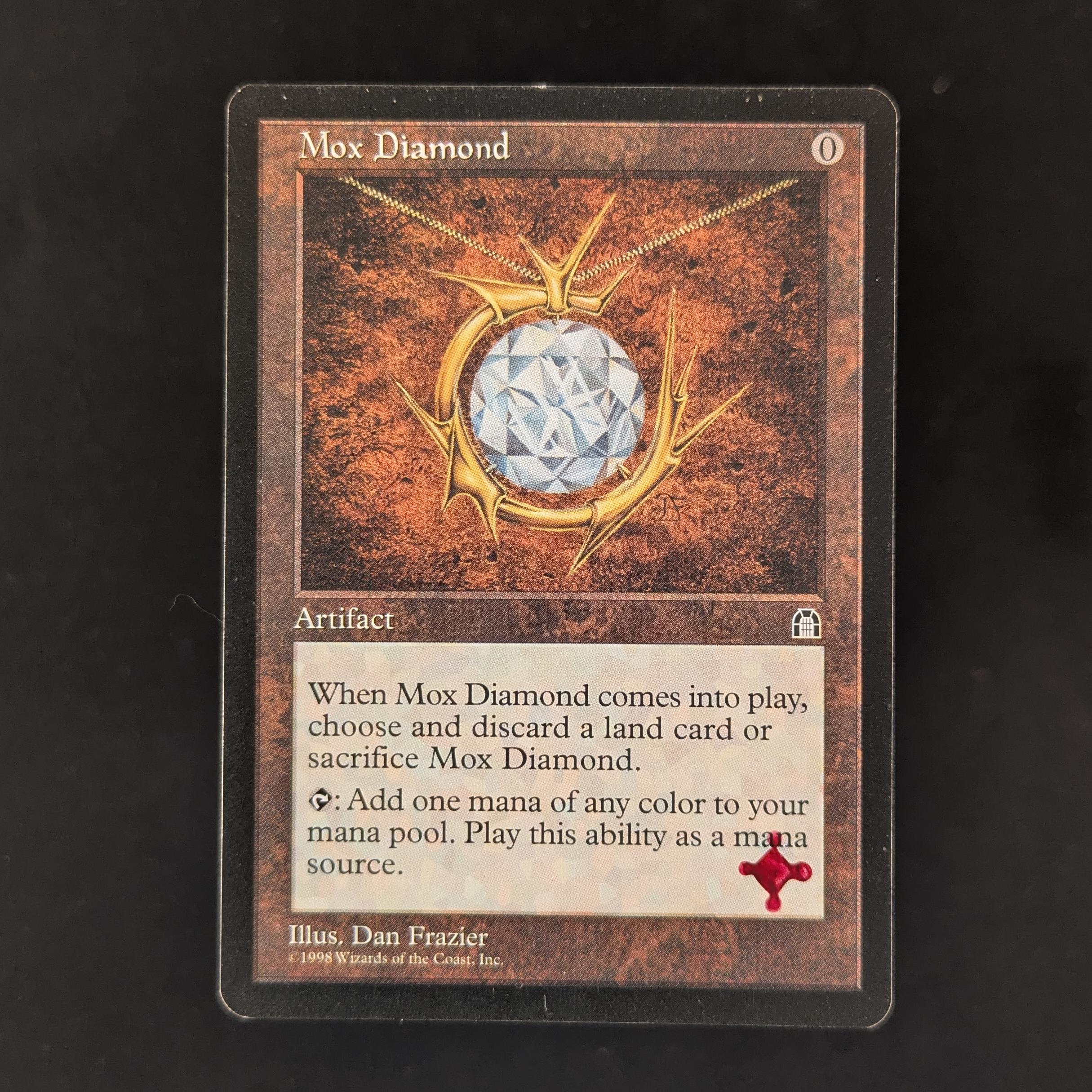 MTG Singles - Mox Diamond - Stronghold - English - PO - GP STAMP - 30807