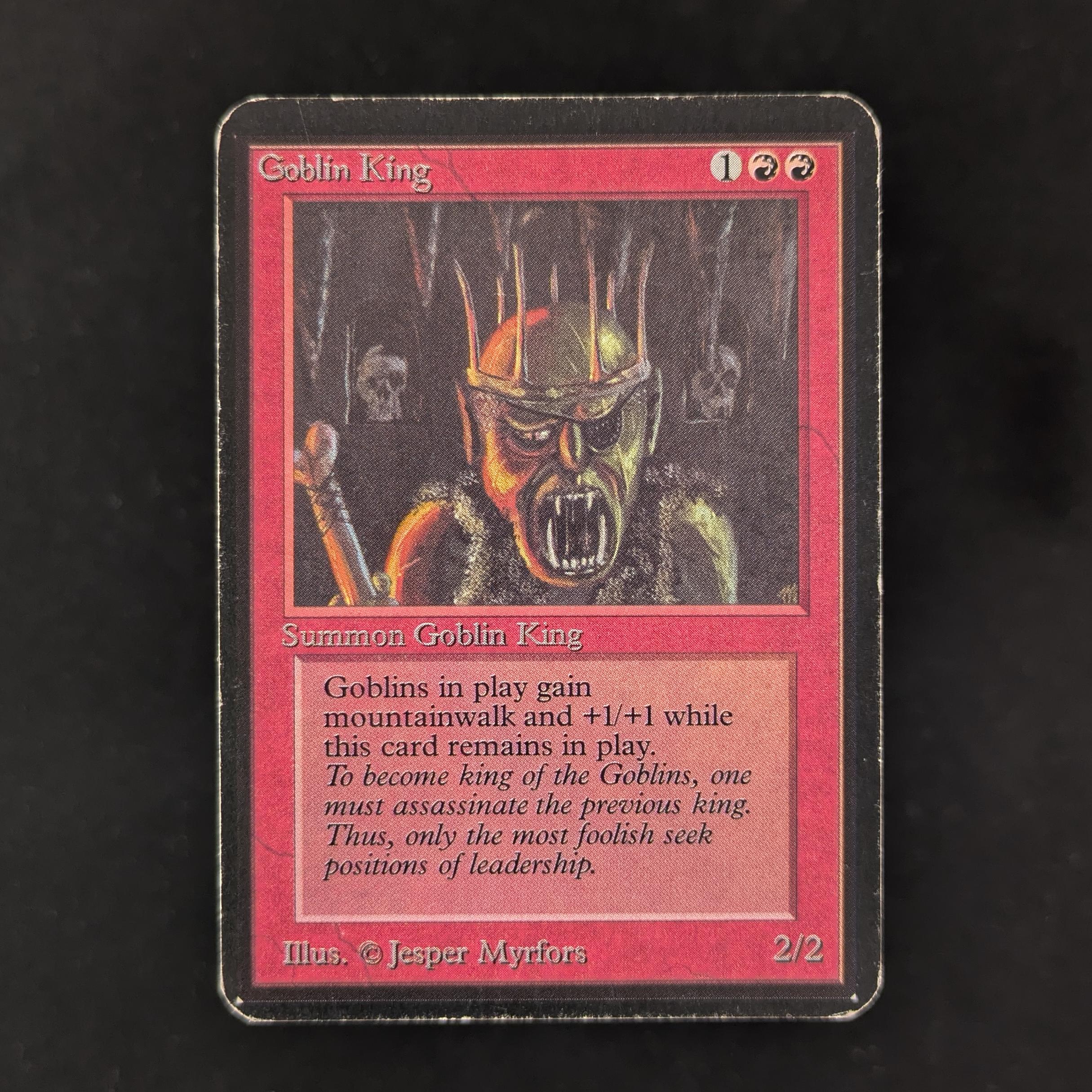 MTG Singles - Goblin King - Alpha - PL - 30838