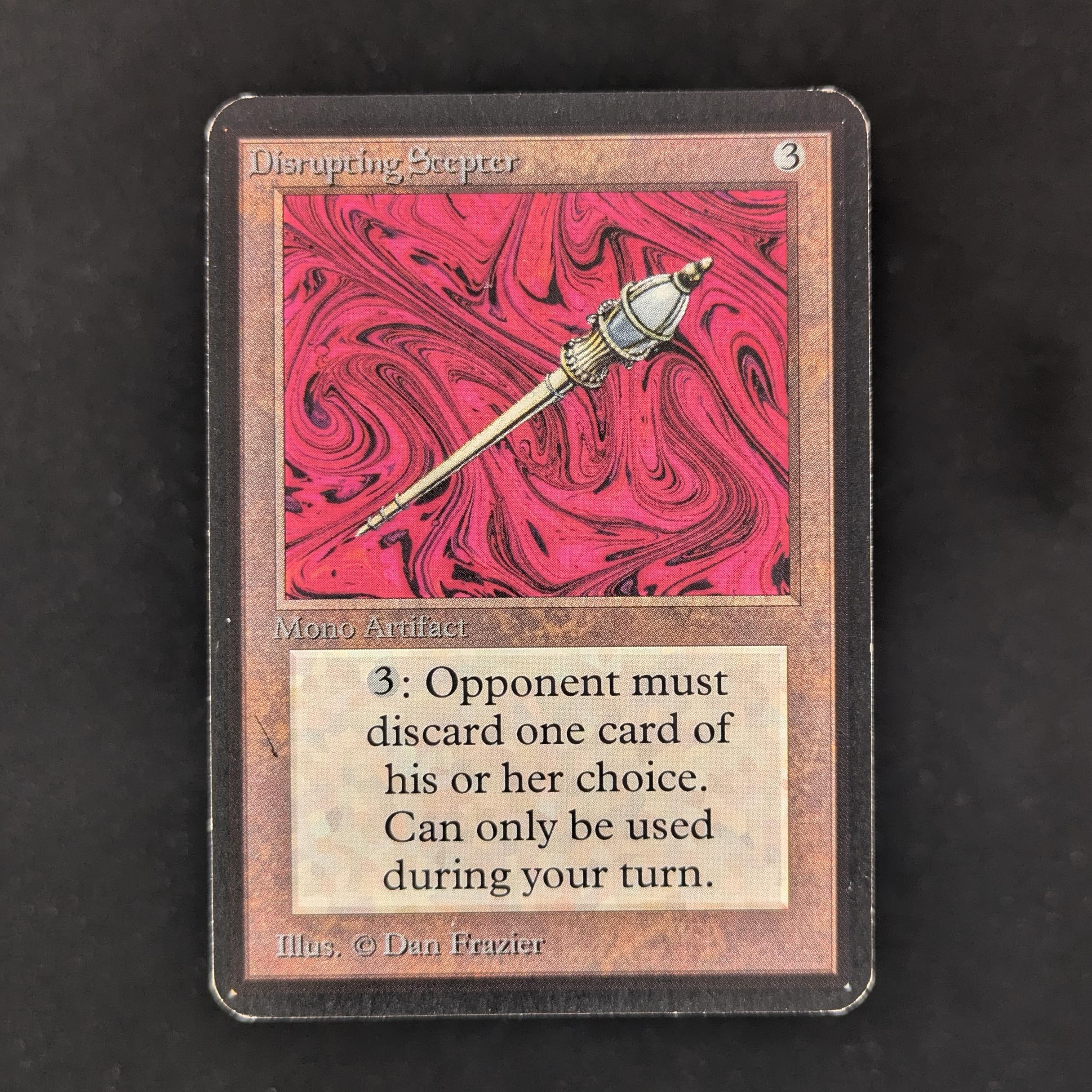 MTG Singles - Disrupting Scepter - Alpha - EX - 30841