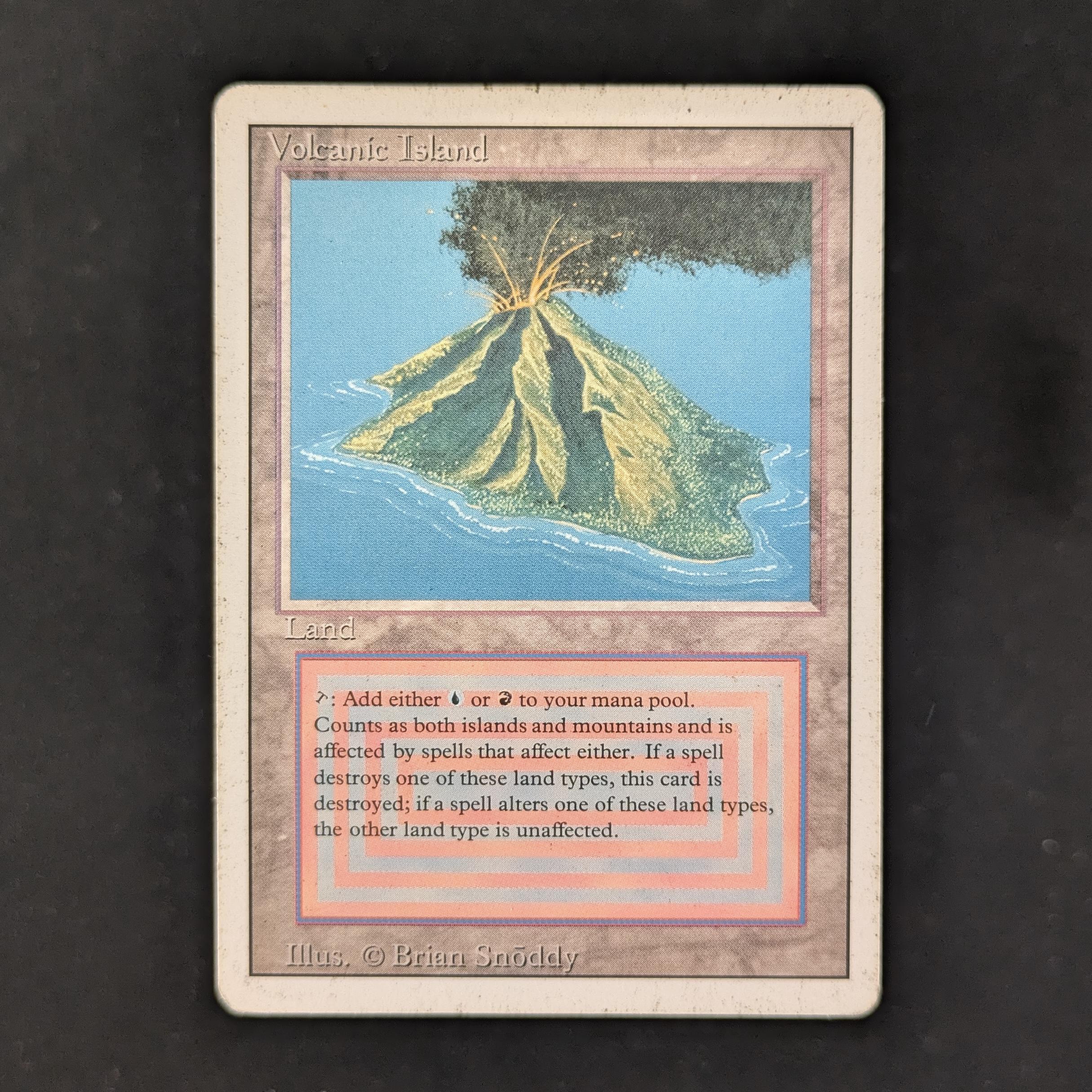 MTG Singles - Volcanic Island - Revised - LP - 30876