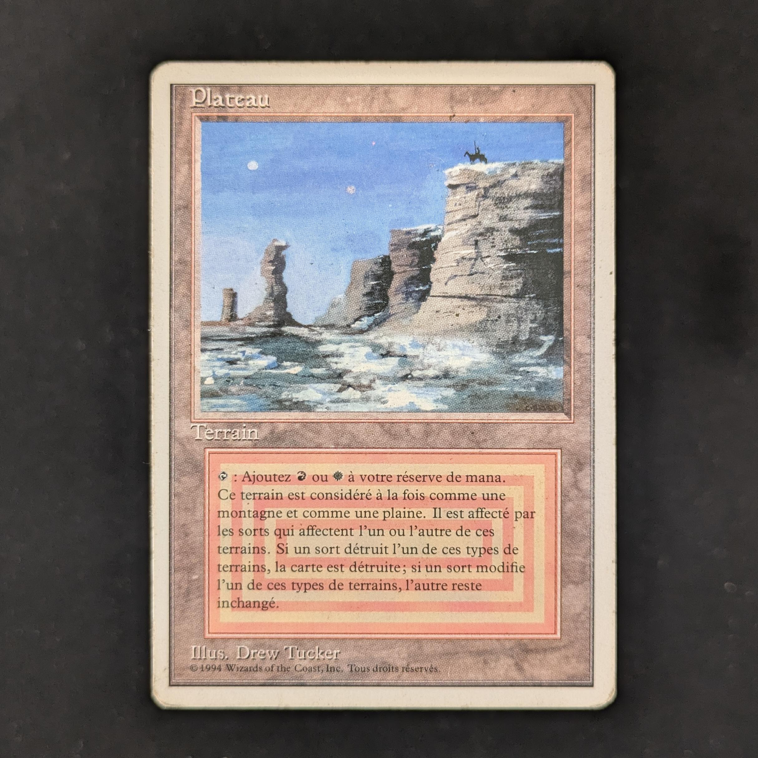 MTG Singles - Plateau - Foreign White Bordered - French - PL - 30884