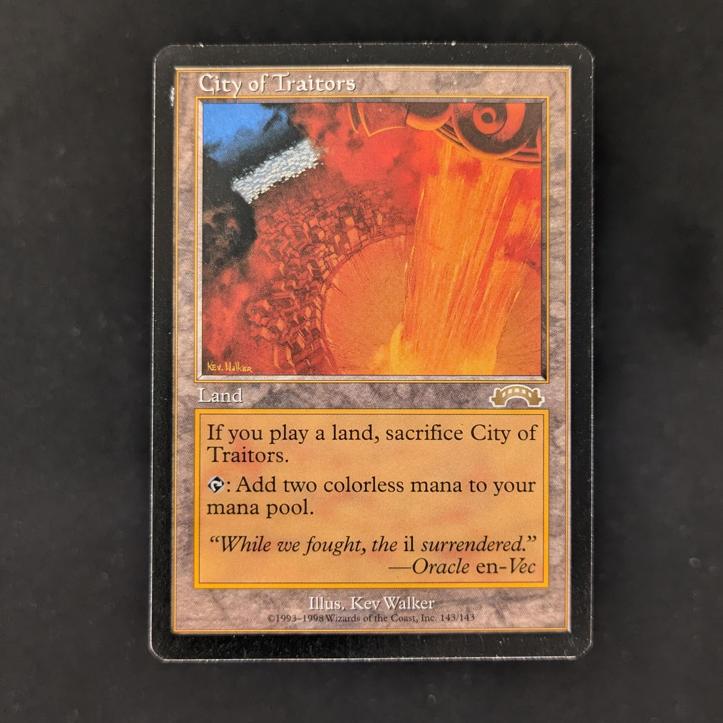 MTG Singles - City of Traitors - Exodus - English - GD - 30897