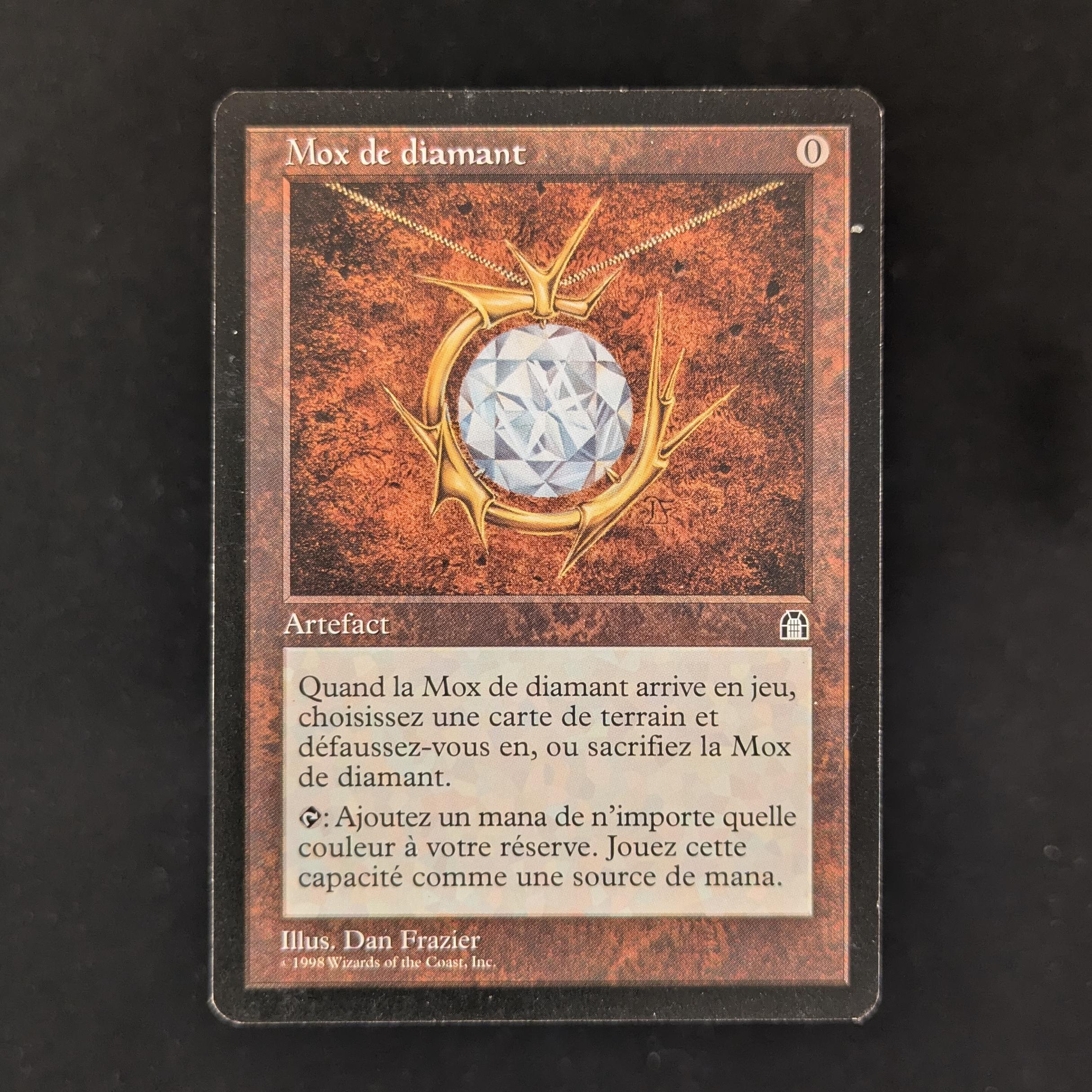 MTG Singles - Mox Diamond - Stronghold - French - PL - INKED - 30912