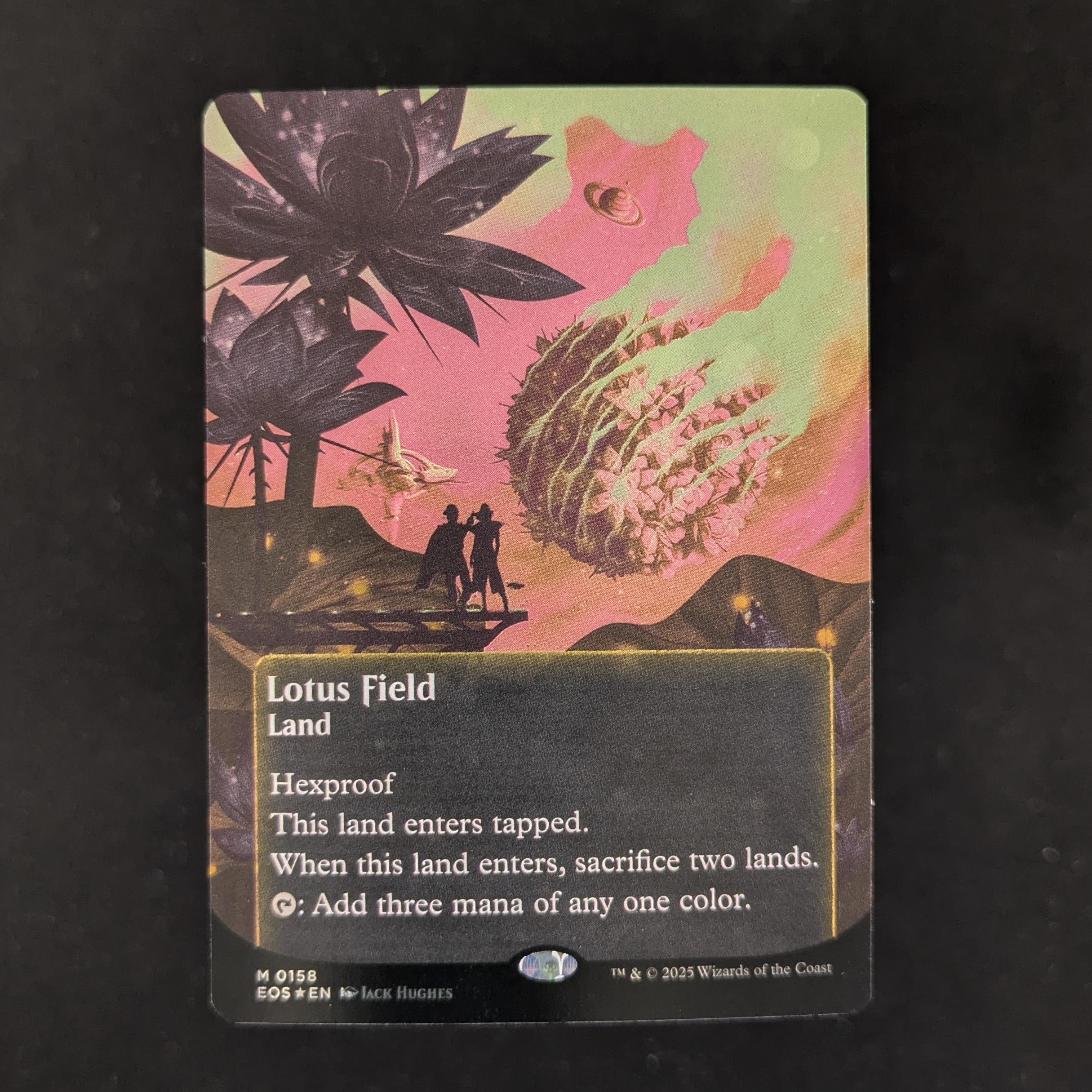 FOIL] Lotus Field (Galaxy Foil) - Stellar Sights - NM