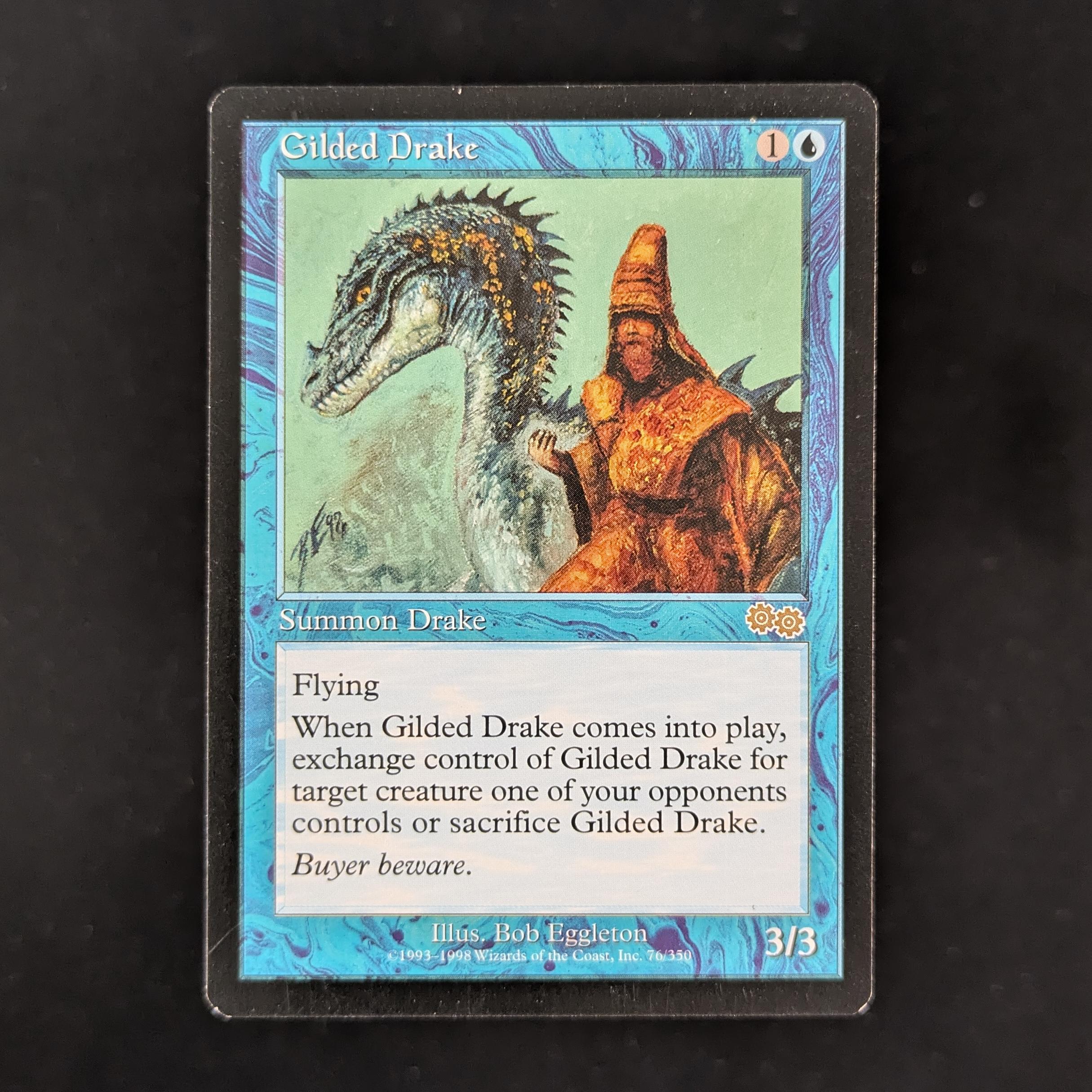 MTG Singles - Gilded Drake - Urza's Saga - English - GD - 30951