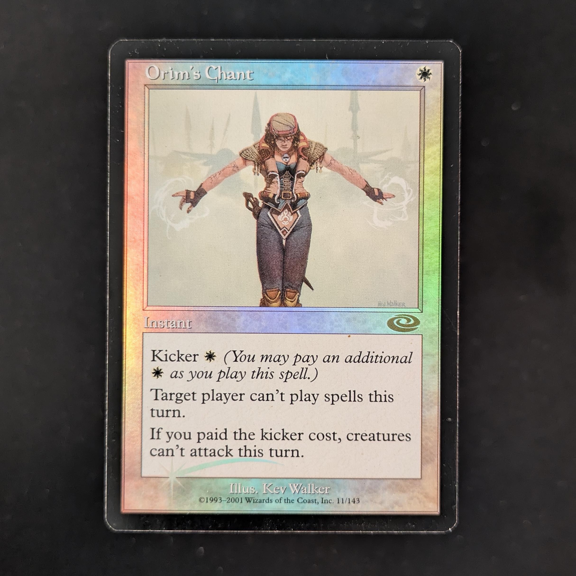 MTG Singles - [FOIL] Orim's Chant - Planeshift - LP - 