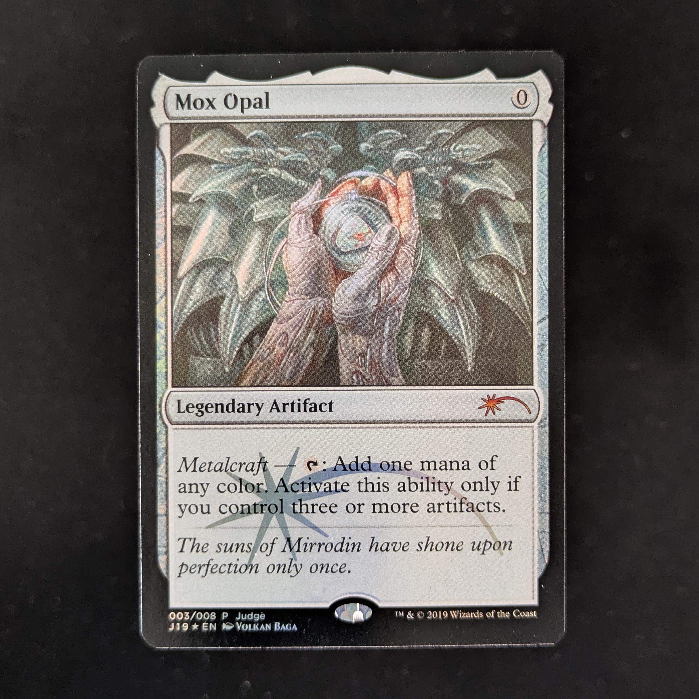 MTG Singles - [FOIL] Mox Opal - Judge Rewards Promos - NM - 
