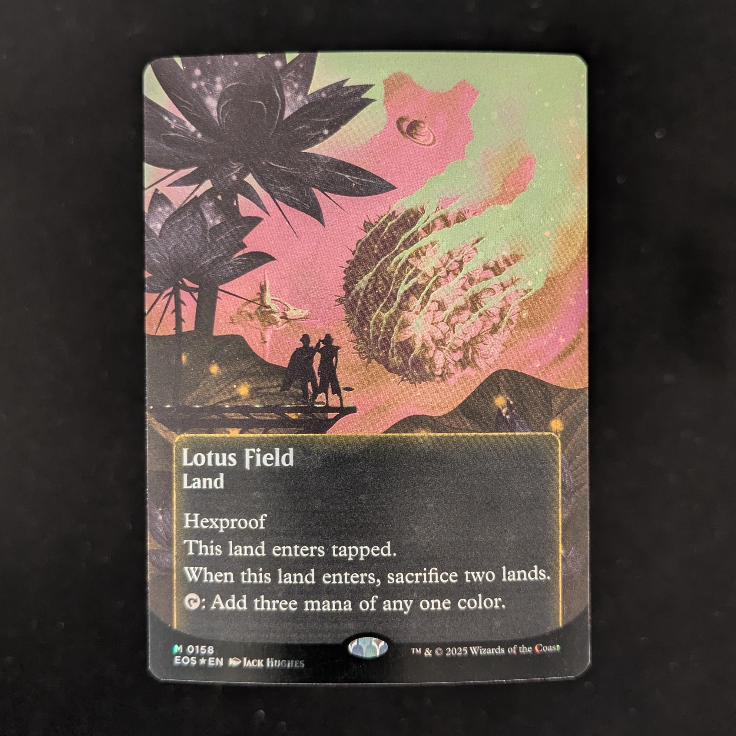 MTG Singles - [FOIL] Lotus Field (Galaxy Foil) - Stellar Sights - NM - 