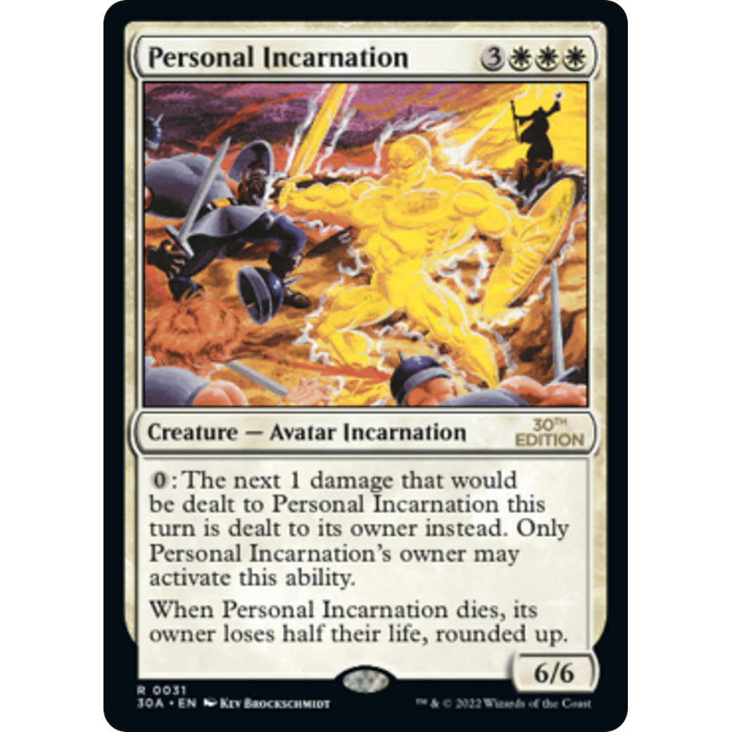 MTG Singles - Personal Incarnation (Modern Frame) - 30th Anniversary Edition - 