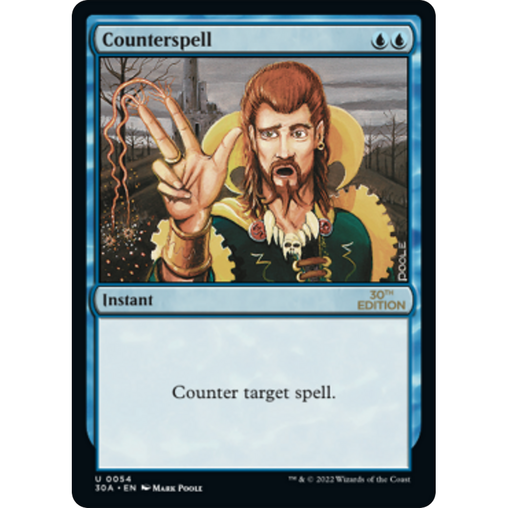 MTG Singles - Counterspell (Modern Frame) - 30th Anniversary Edition - 