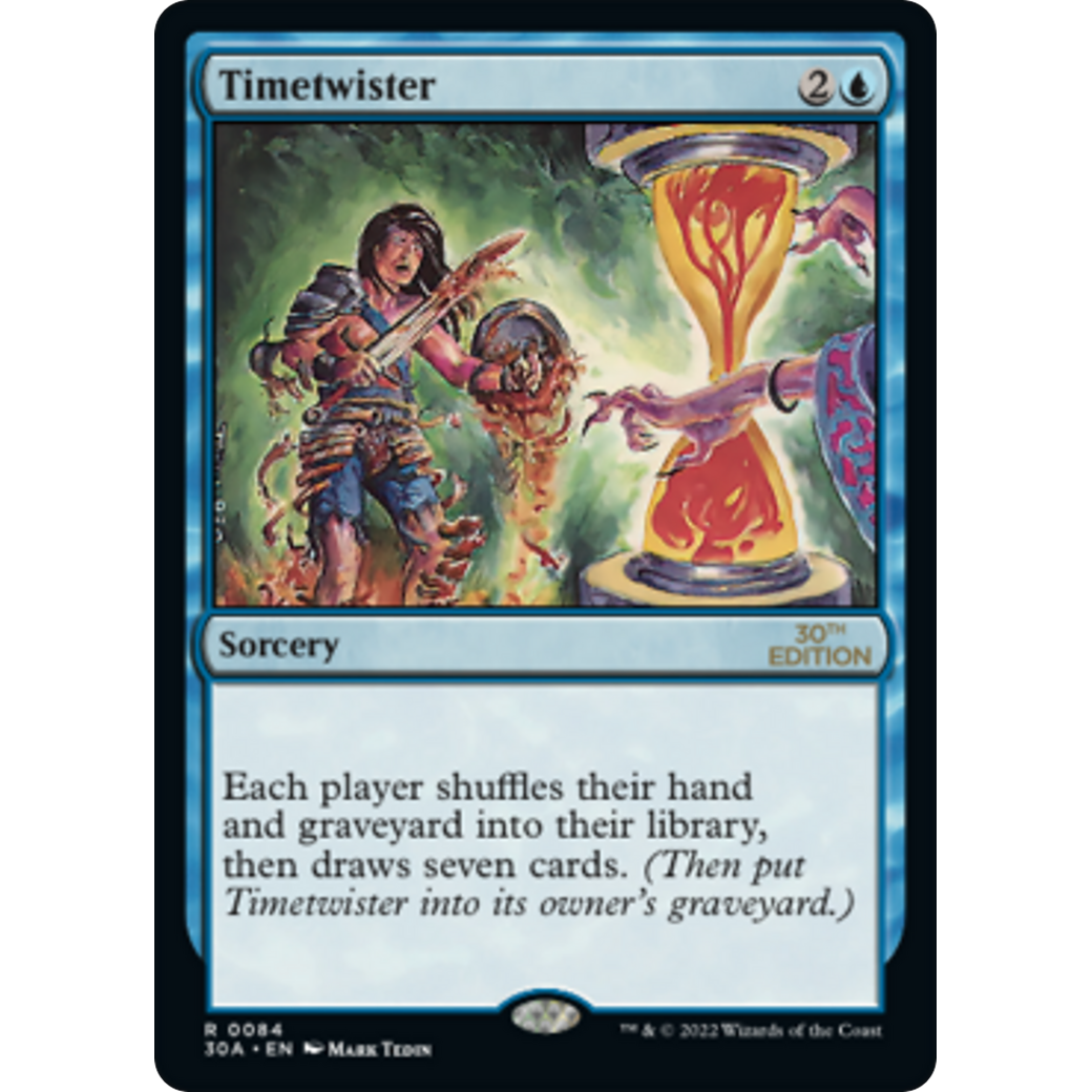 MTG Singles - Timetwister (Modern Frame) - 30th Anniversary Edition - 
