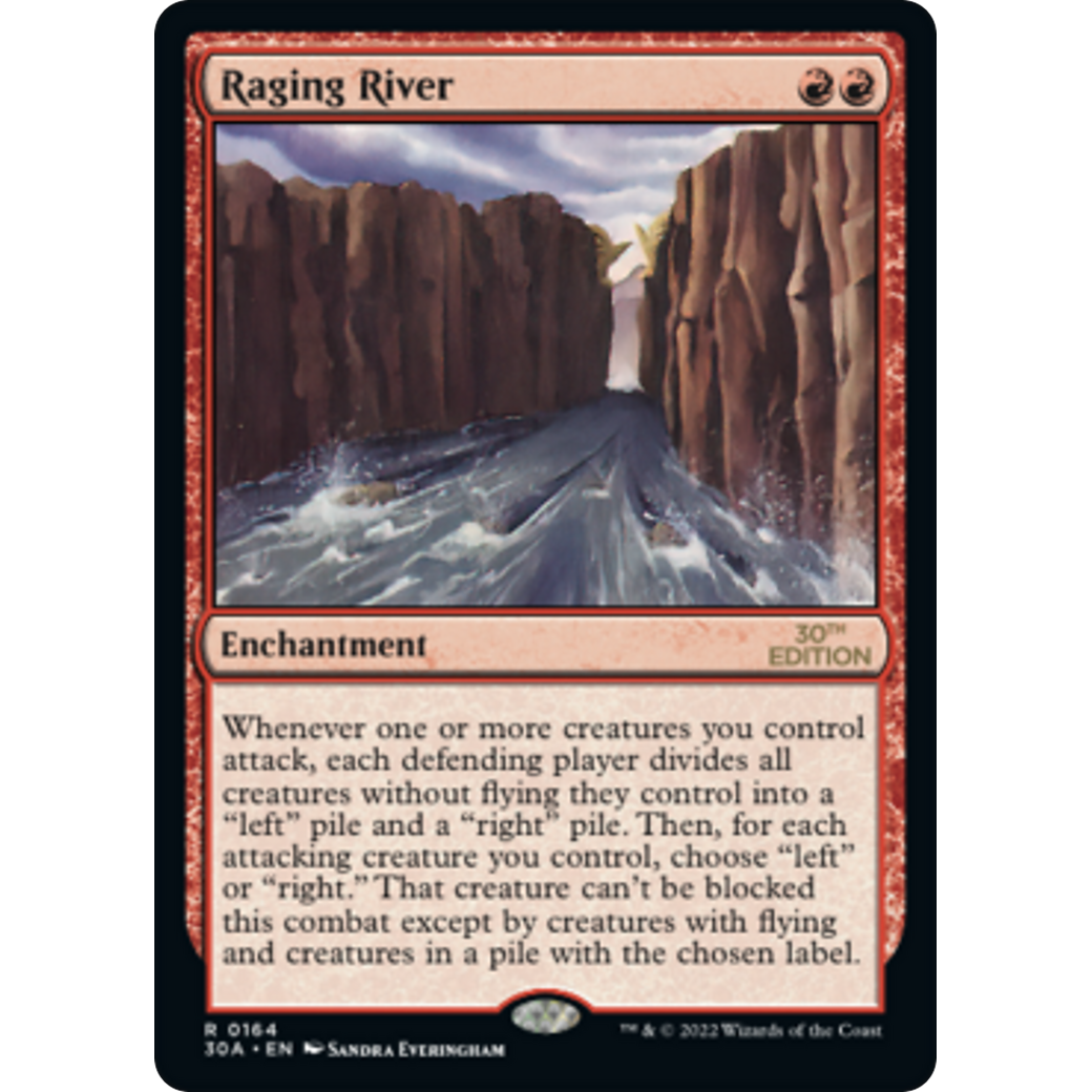 MTG Singles - Raging River (Modern Frame) - 30th Anniversary Edition - 