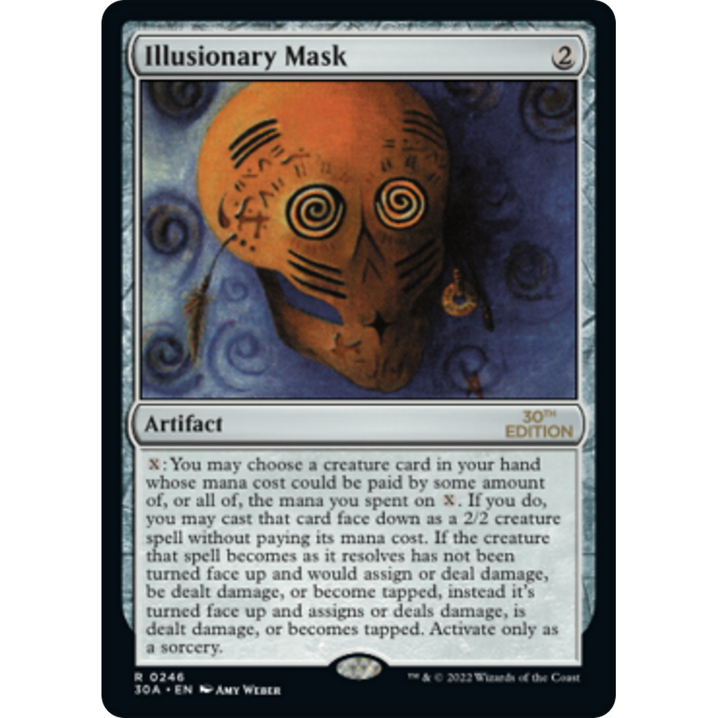 Illusionary Mask (Modern Frame) - 30th Anniversary Edition