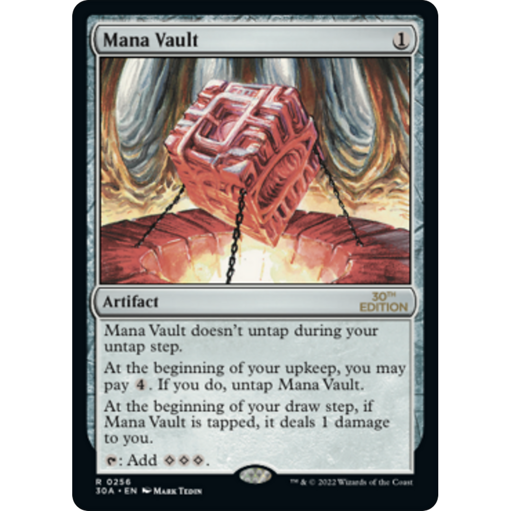 MTG Singles - Mana Vault (Modern Frame) - 30th Anniversary Edition - 