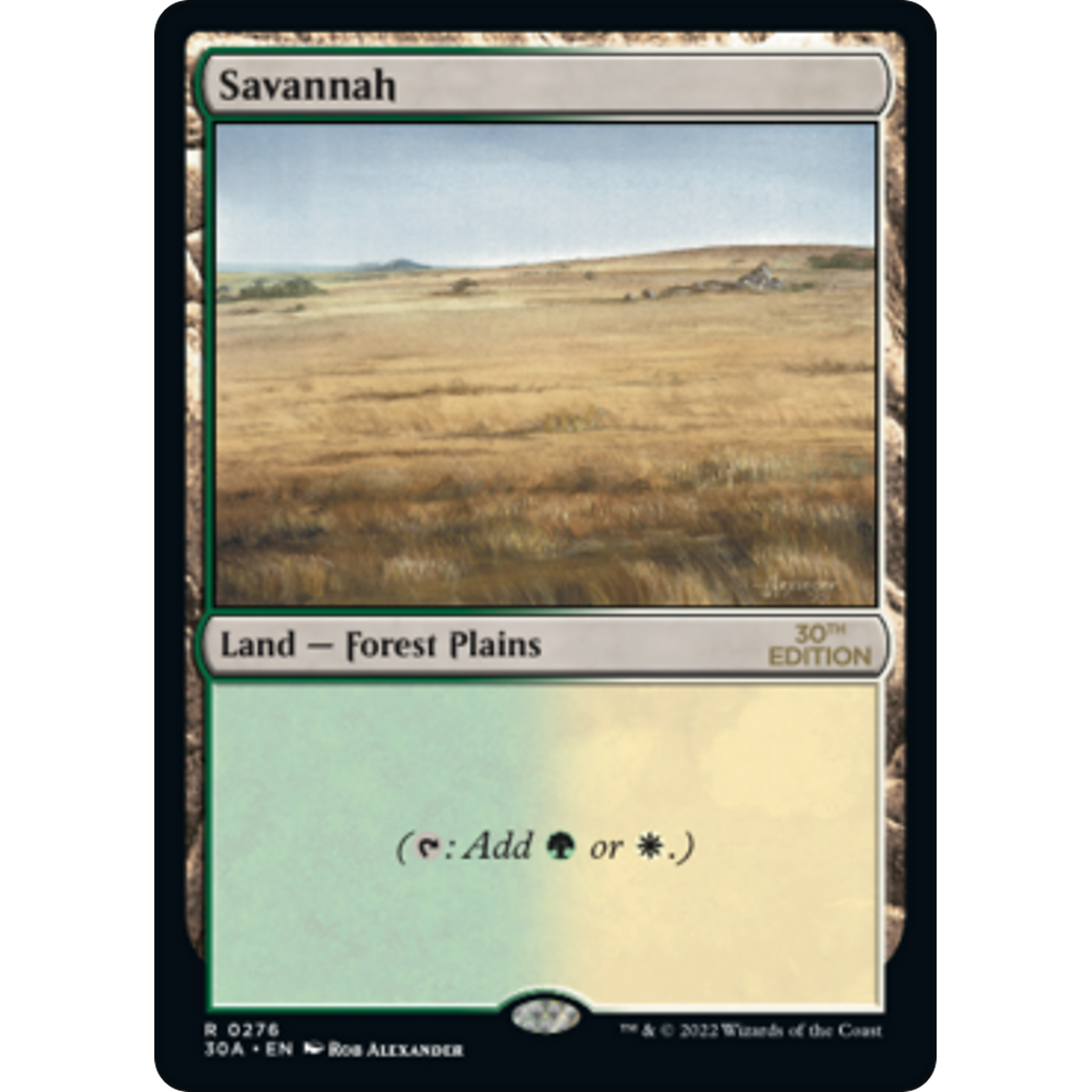 MTG Singles - Savannah (Modern Frame) - 30th Anniversary Edition - 