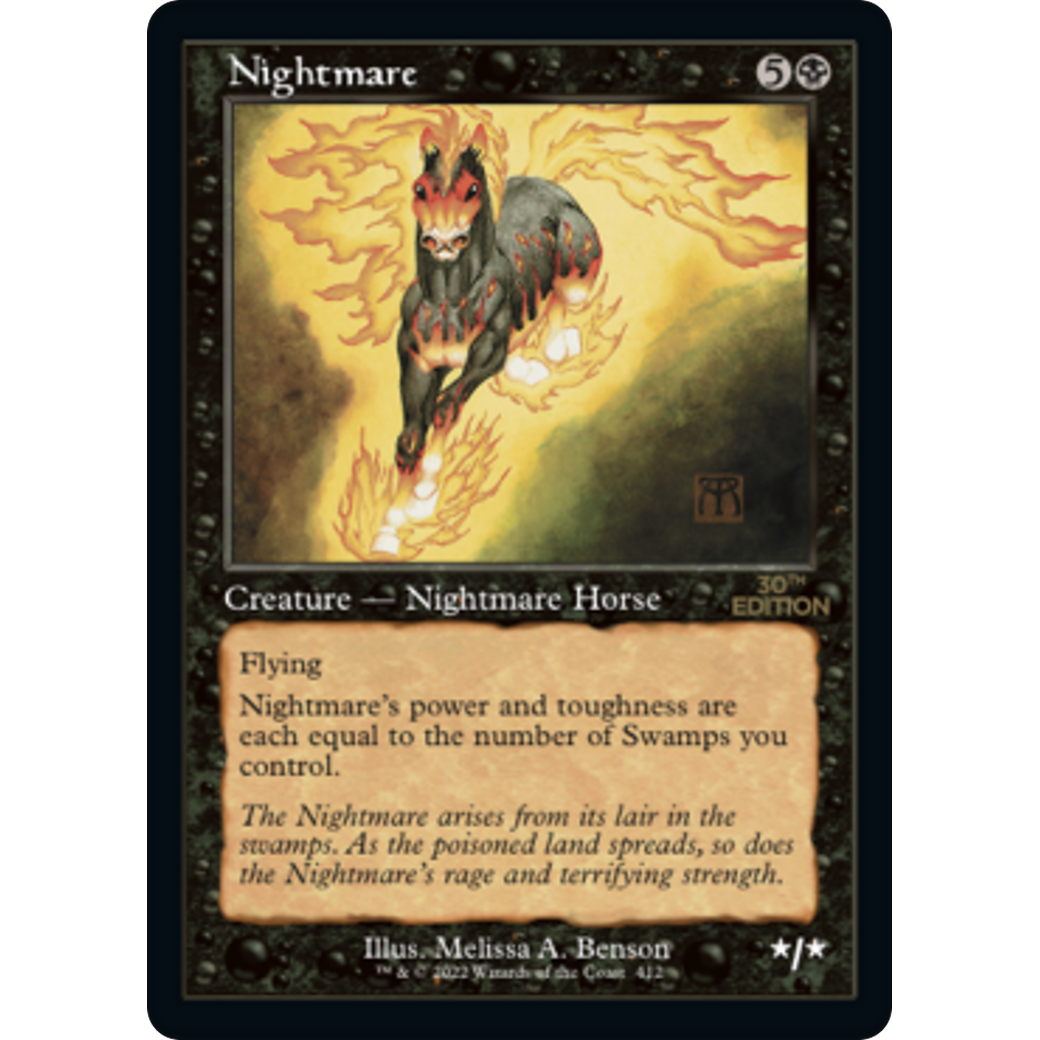 MTG Singles - Nightmare (Retro Frame) - 30th Anniversary Edition - 