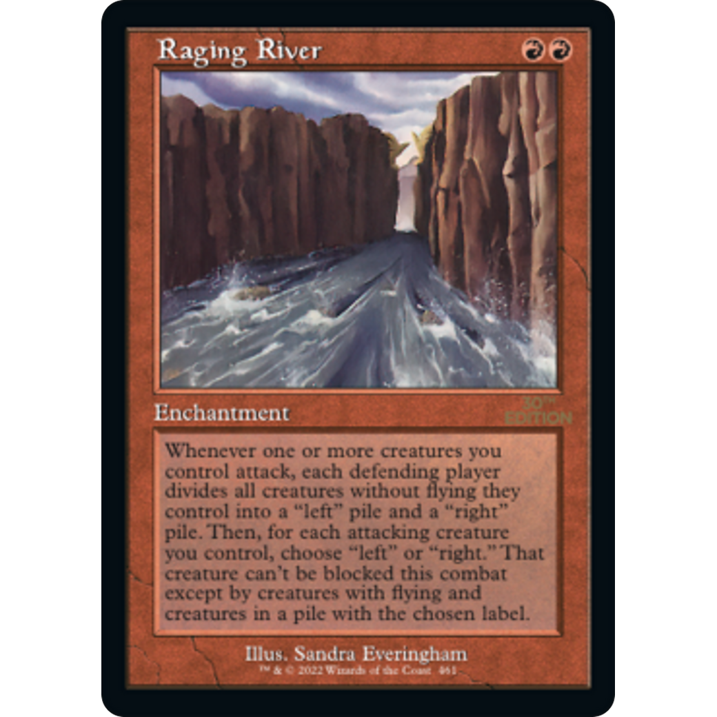 MTG Singles - Raging River (Retro Frame) - 30th Anniversary Edition - 