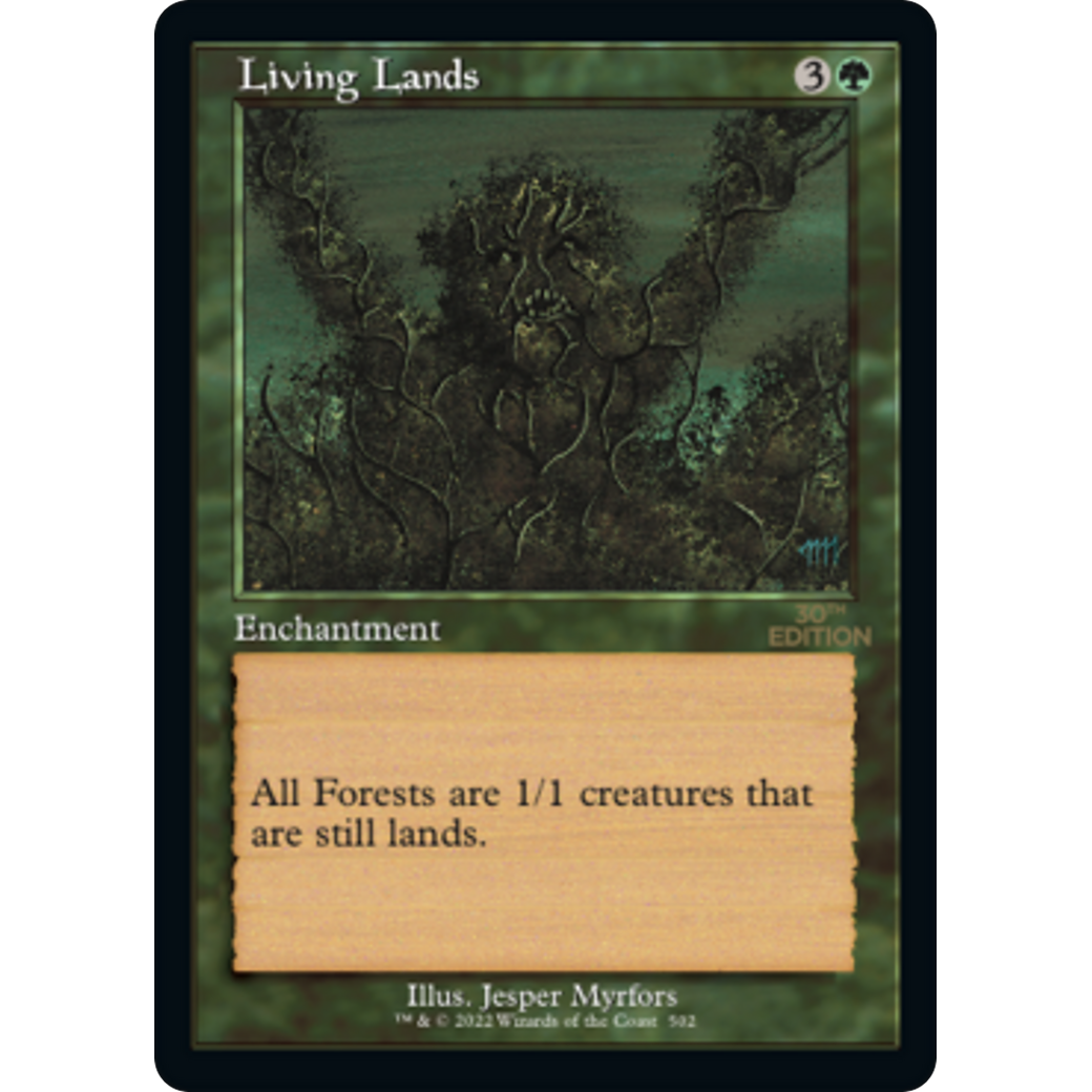 MTG Singles - Living Lands (Retro Frame) - 30th Anniversary Edition - 
