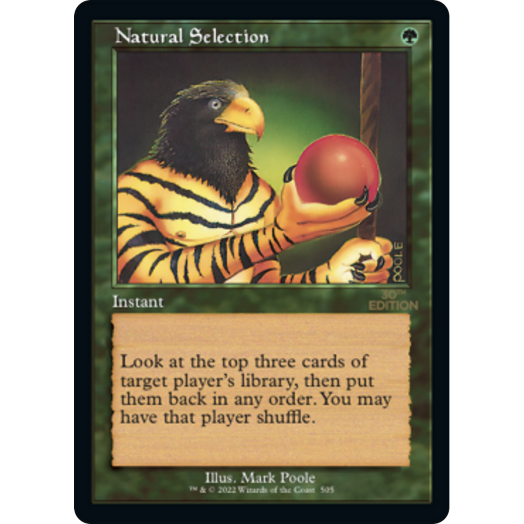 MTG Singles - Natural Selection (Retro Frame) - 30th Anniversary Edition - 