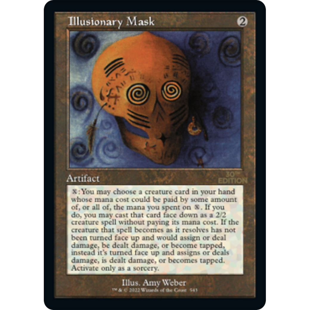 Illusionary Mask (Retro Frame) - 30th Anniversary Edition