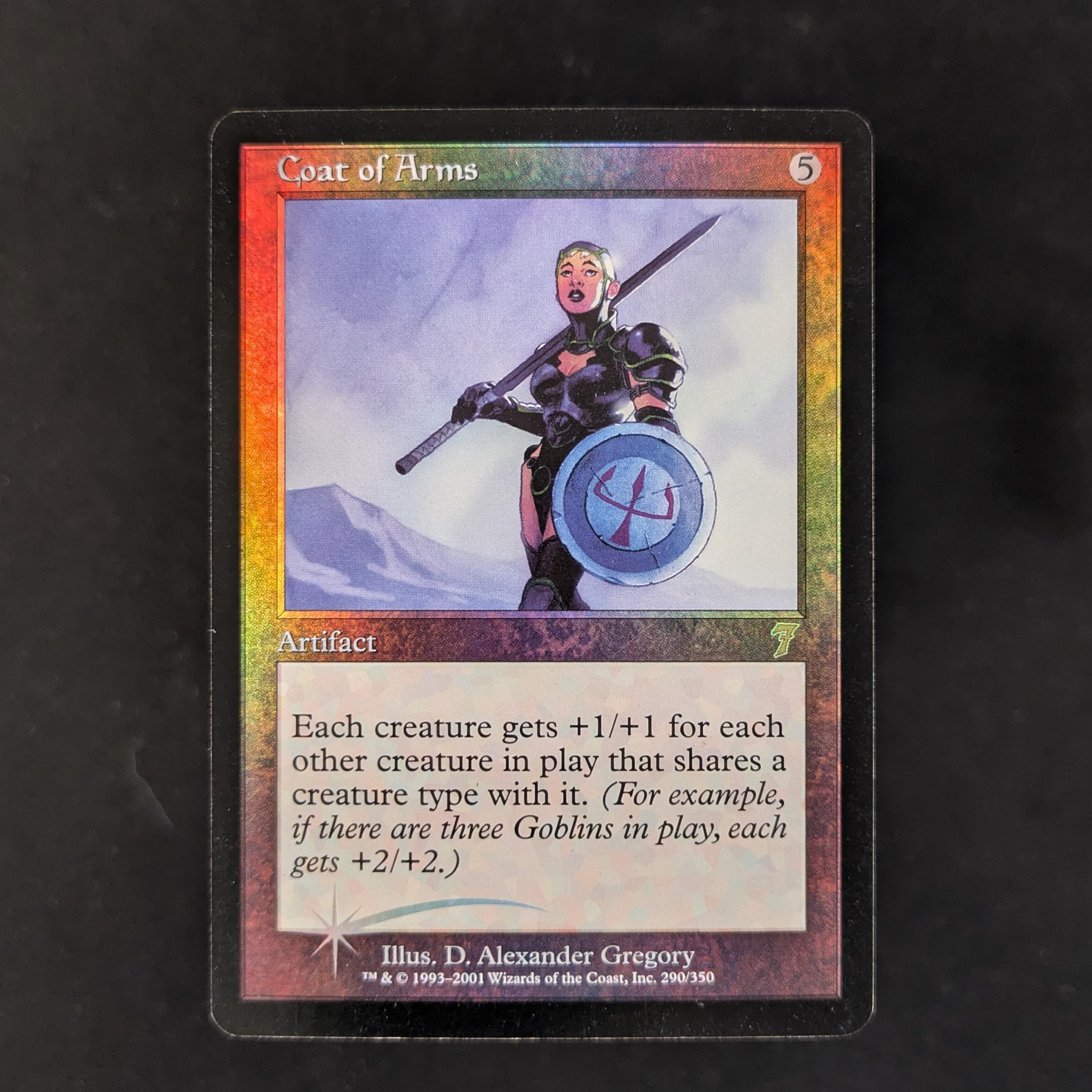 MTG Singles - [FOIL] Coat of Arms - Seventh Edition - GD - 