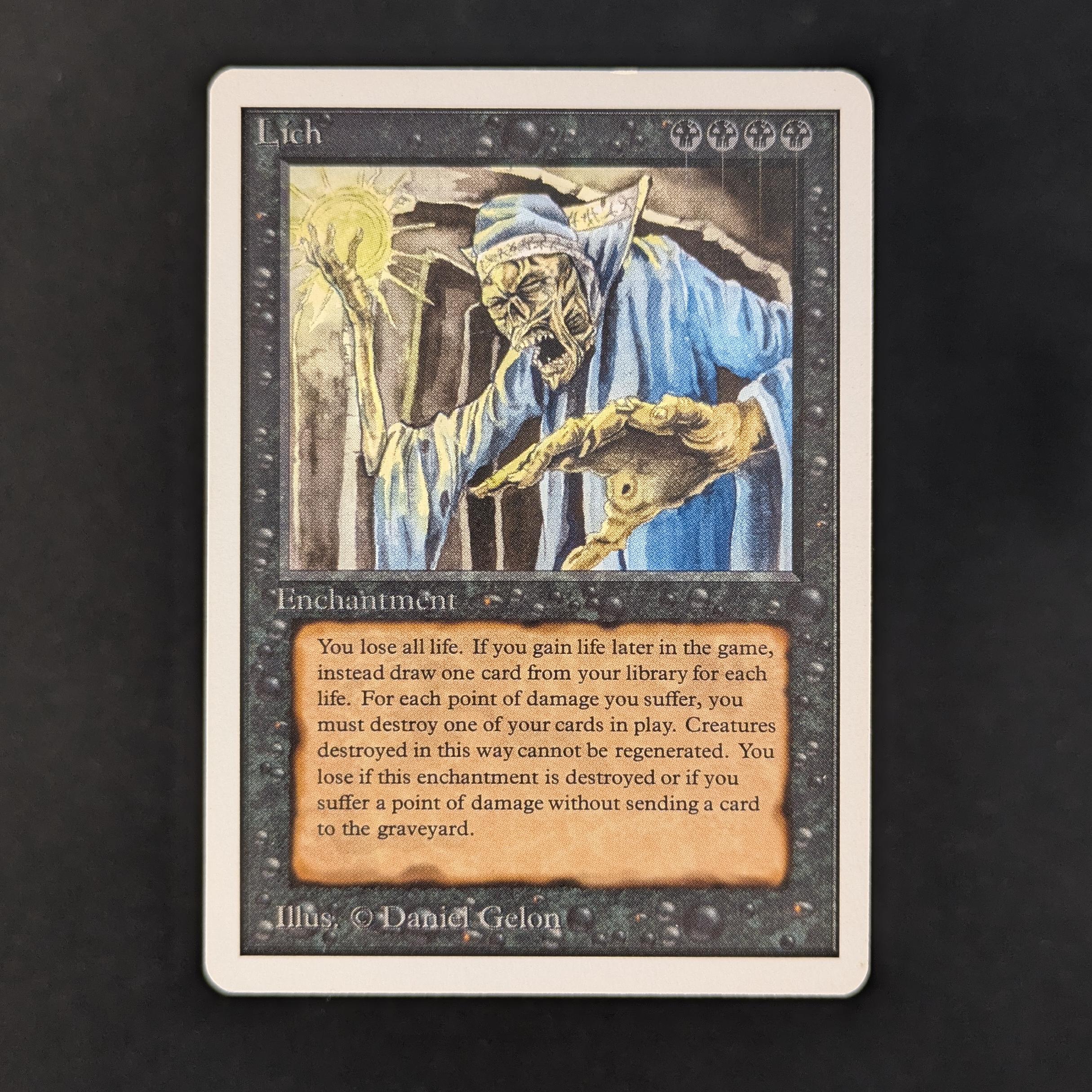 MTG Singles - Lich - Unlimited - GD - 31042
