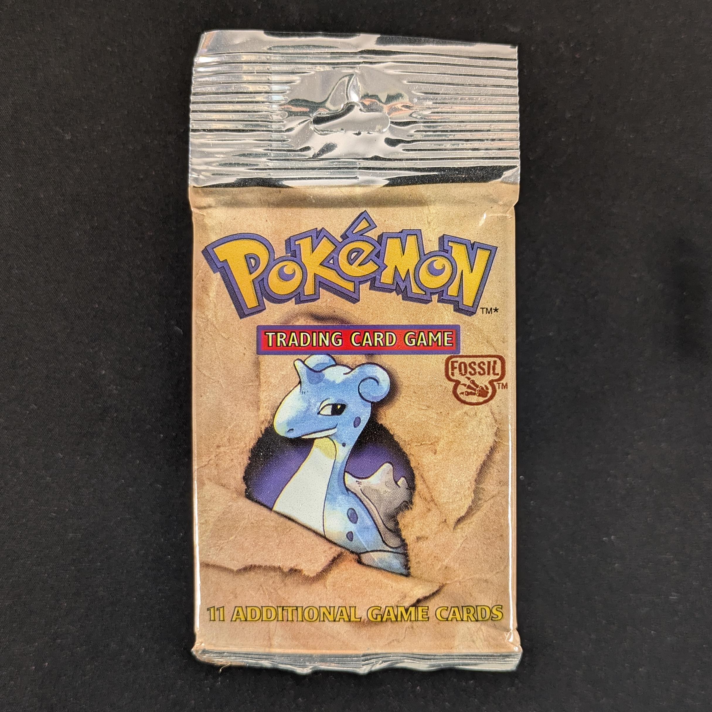 PTCG Singles - Fossil Booster (Lapras) (FO ) - Fossil - English - Sealed - 31106