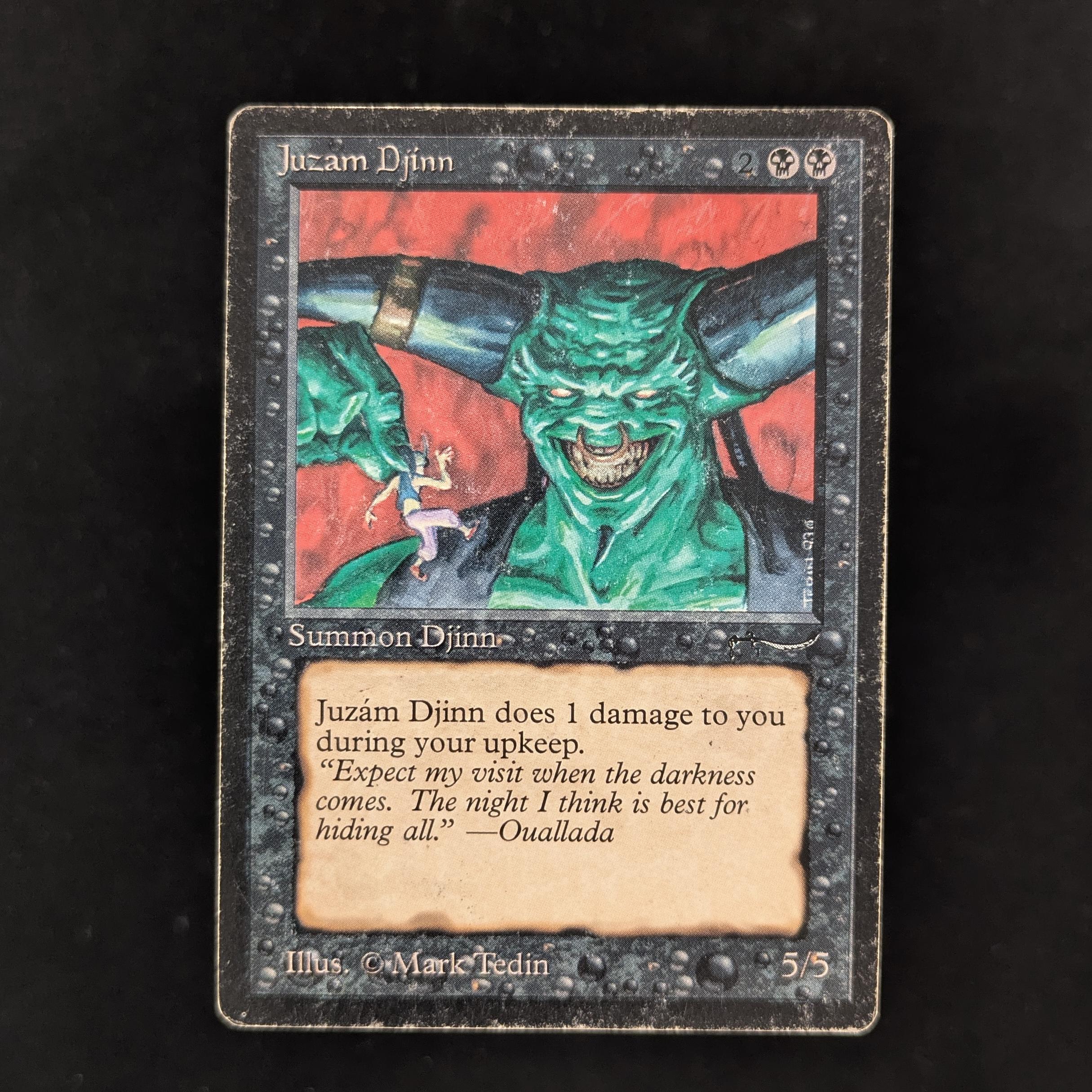 MTG Singles - Juzam Djinn - Arabian Nights - PL - 31129