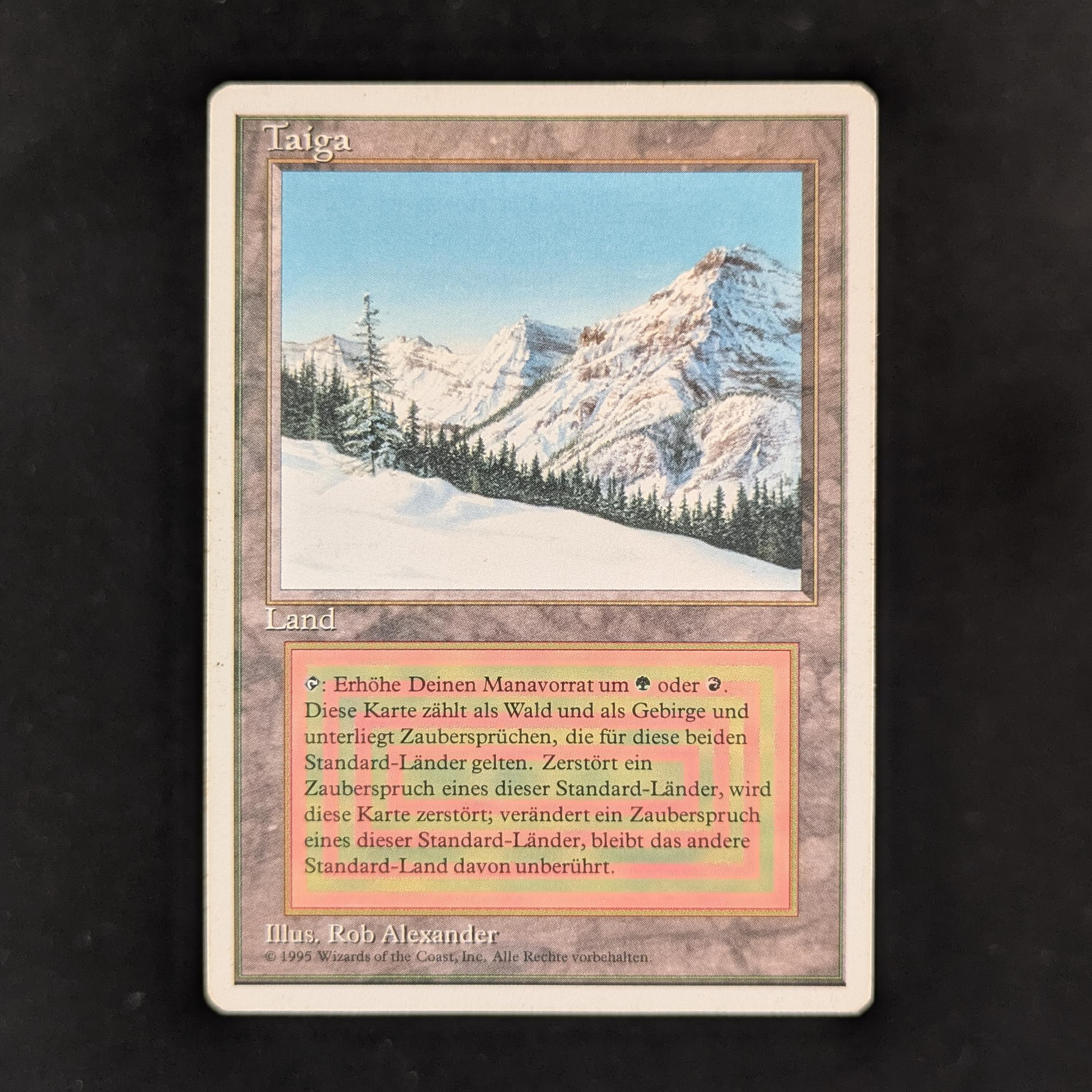 Taiga - Foreign White Bordered