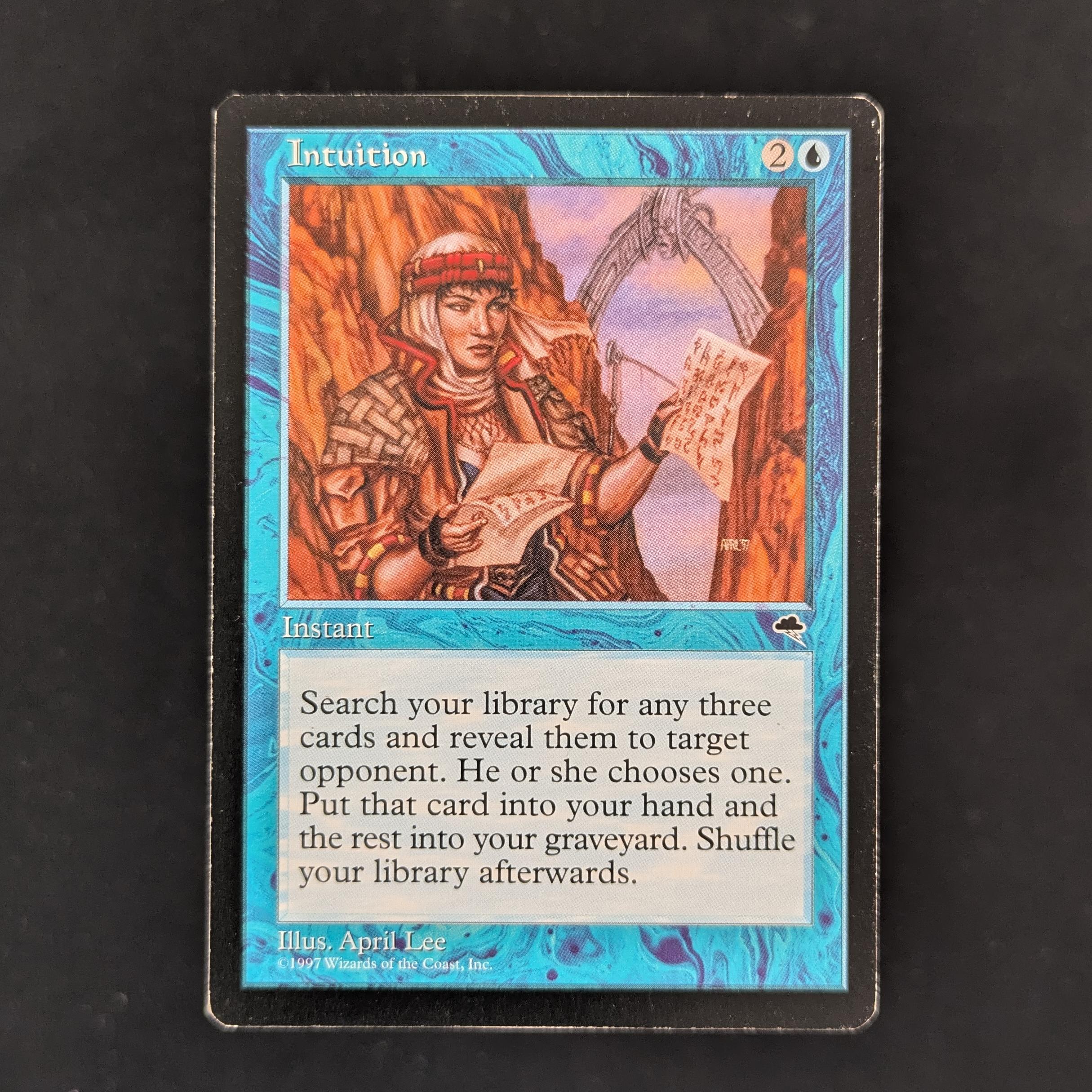 MTG Singles - Intuition - Tempest - English - LP - DENT - 31160