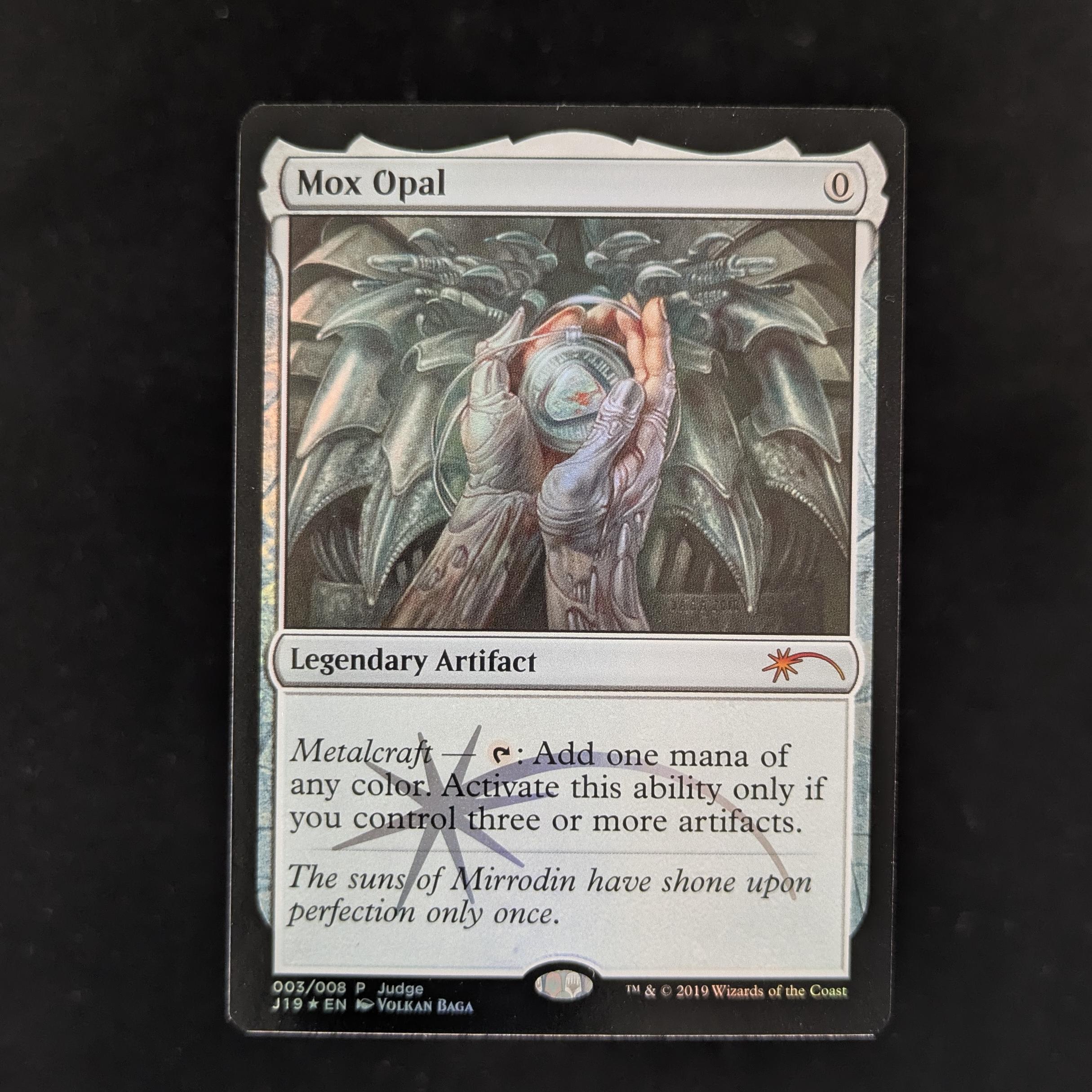 MTG Singles - [FOIL] Mox Opal - Judge Rewards Promos - NM - 