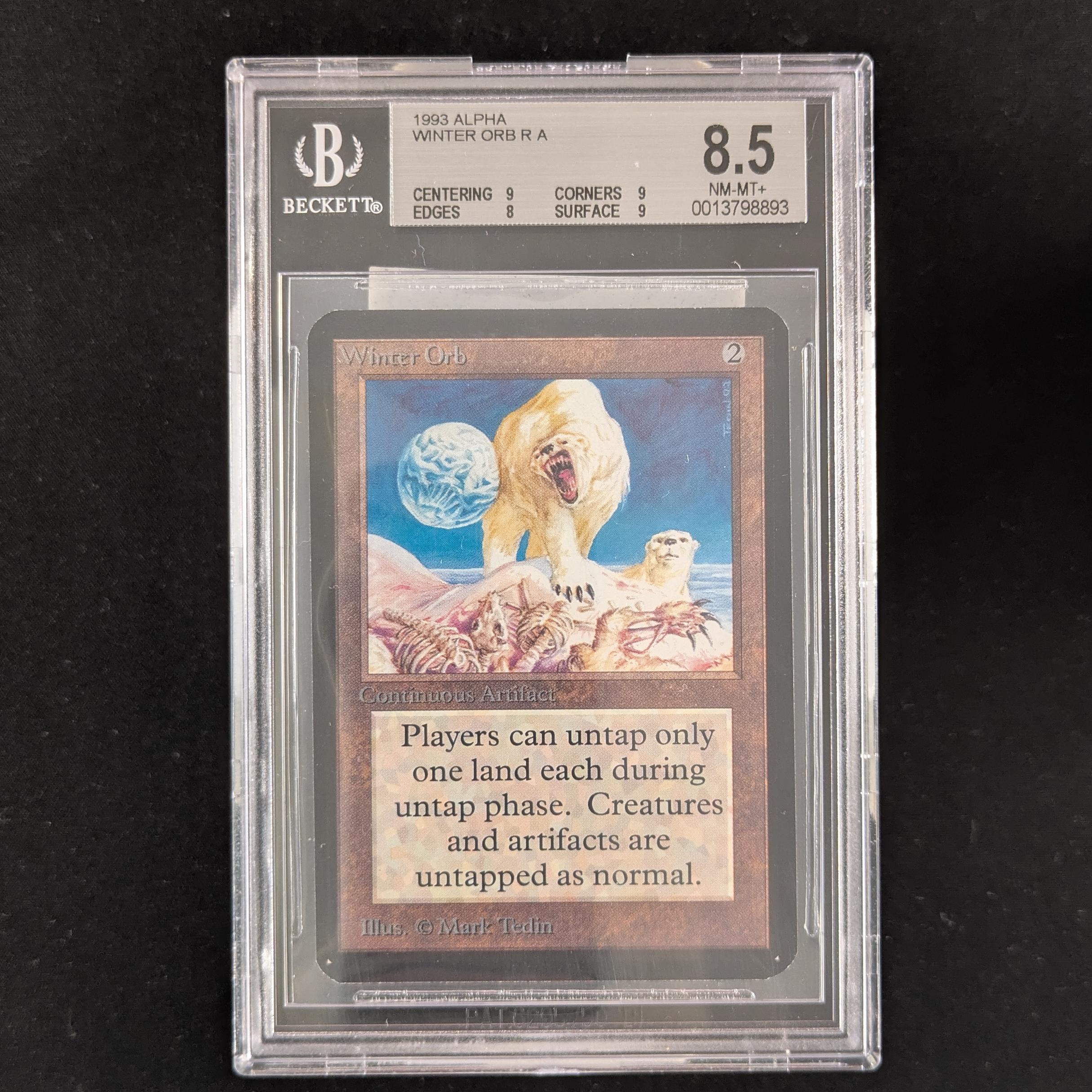 MTG Singles - Winter Orb - Alpha - BGS 8.5 - 31185