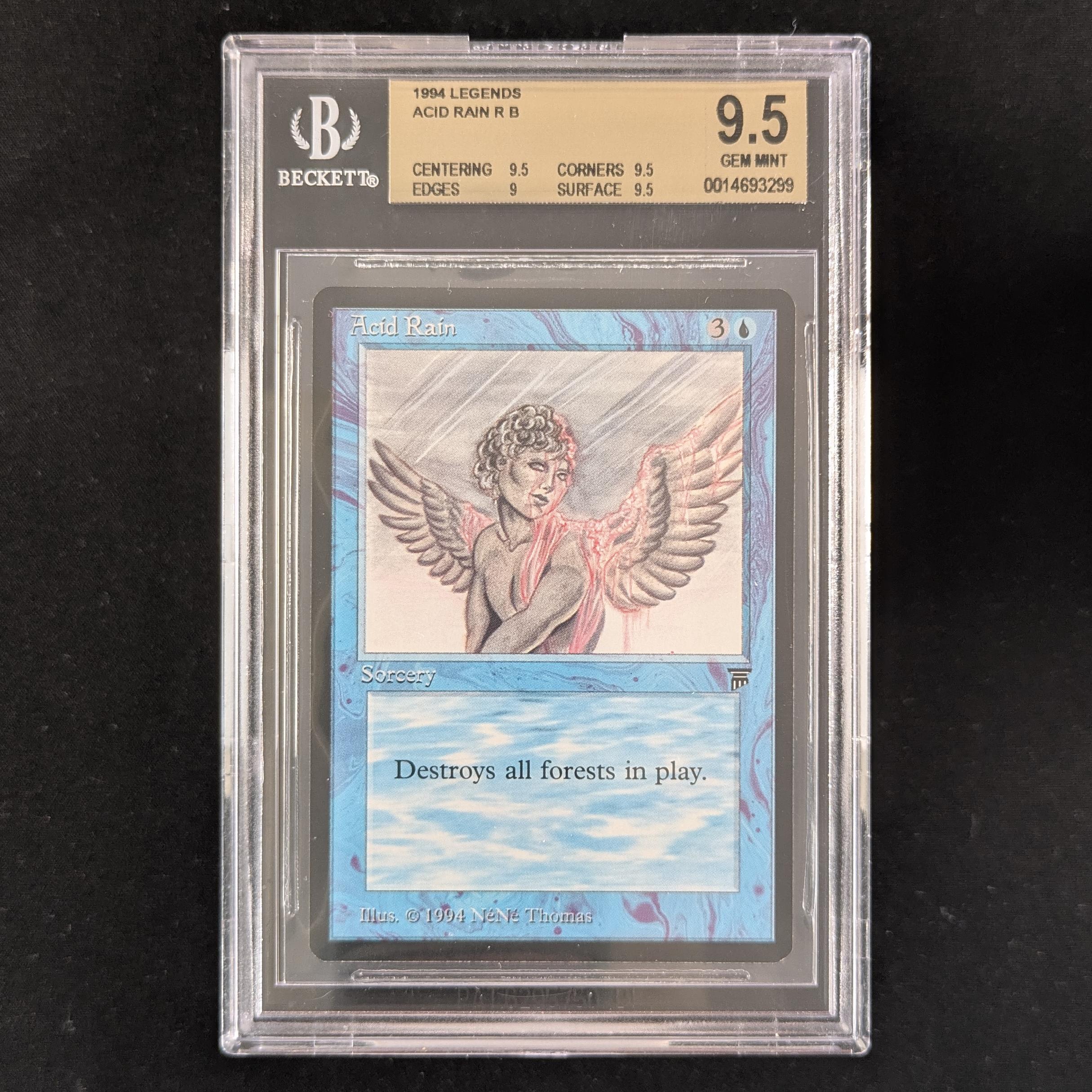 MTG Singles - Acid Rain - Legends - BGS 9.5 - 