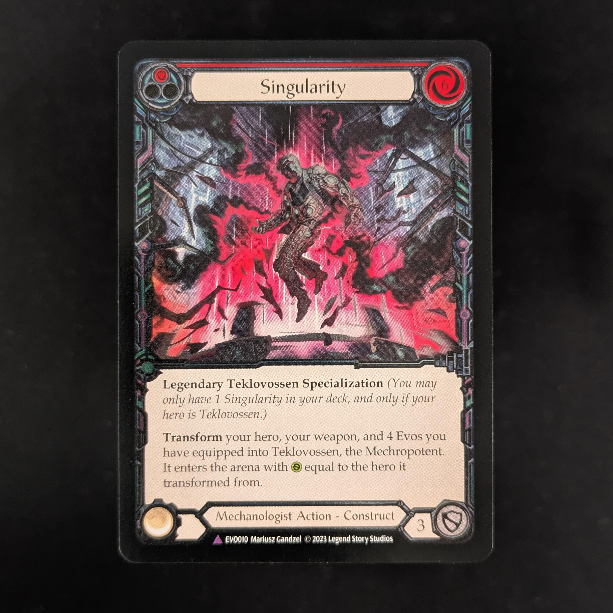 FAB Singles - Singularity // Teklovossen, the Mechropotent (Marvel) - - Bright Lights - NM - 