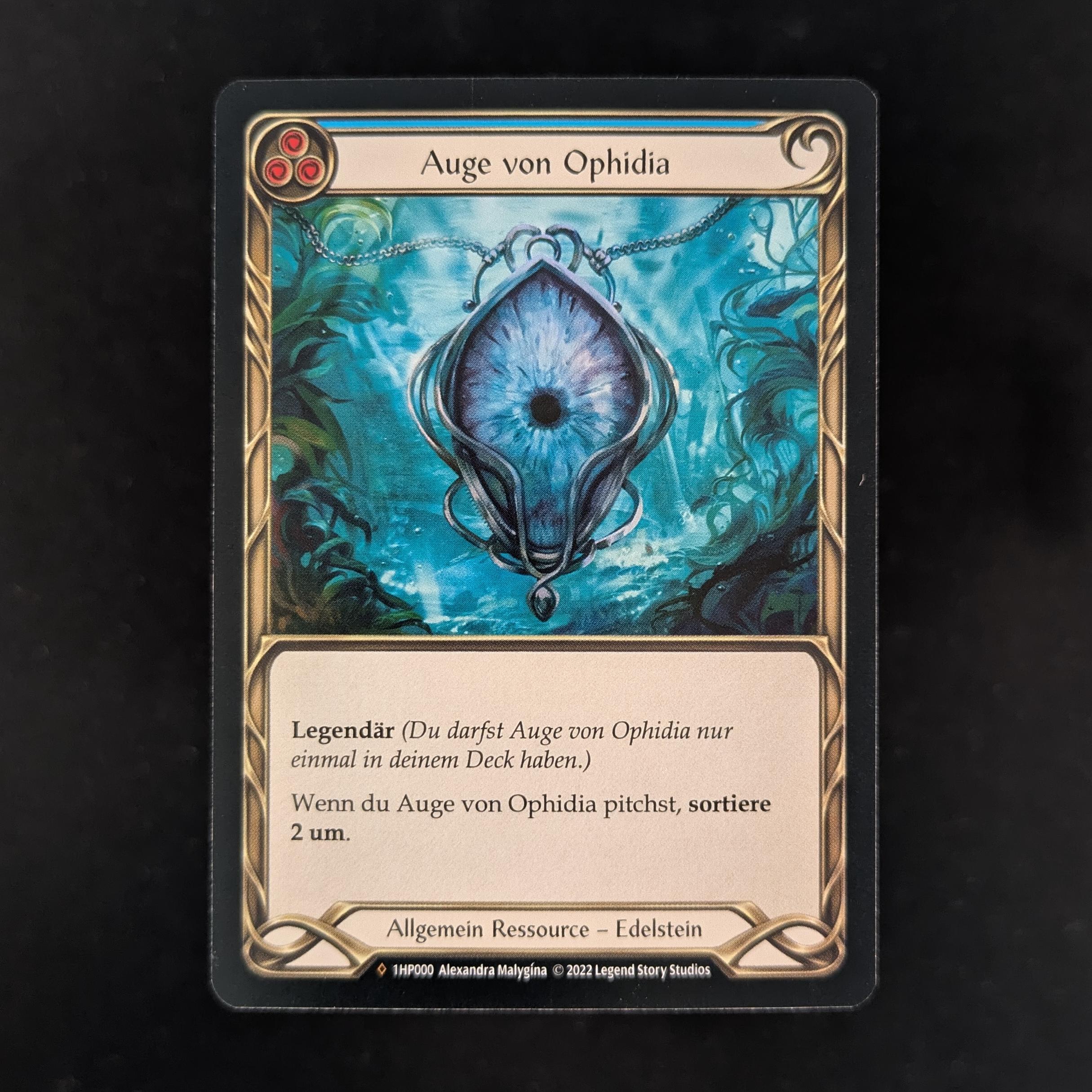 FAB Singles - Eye of Ophidia (Rainbow Foil) - - History Pack 1 - Black Label - NM - 