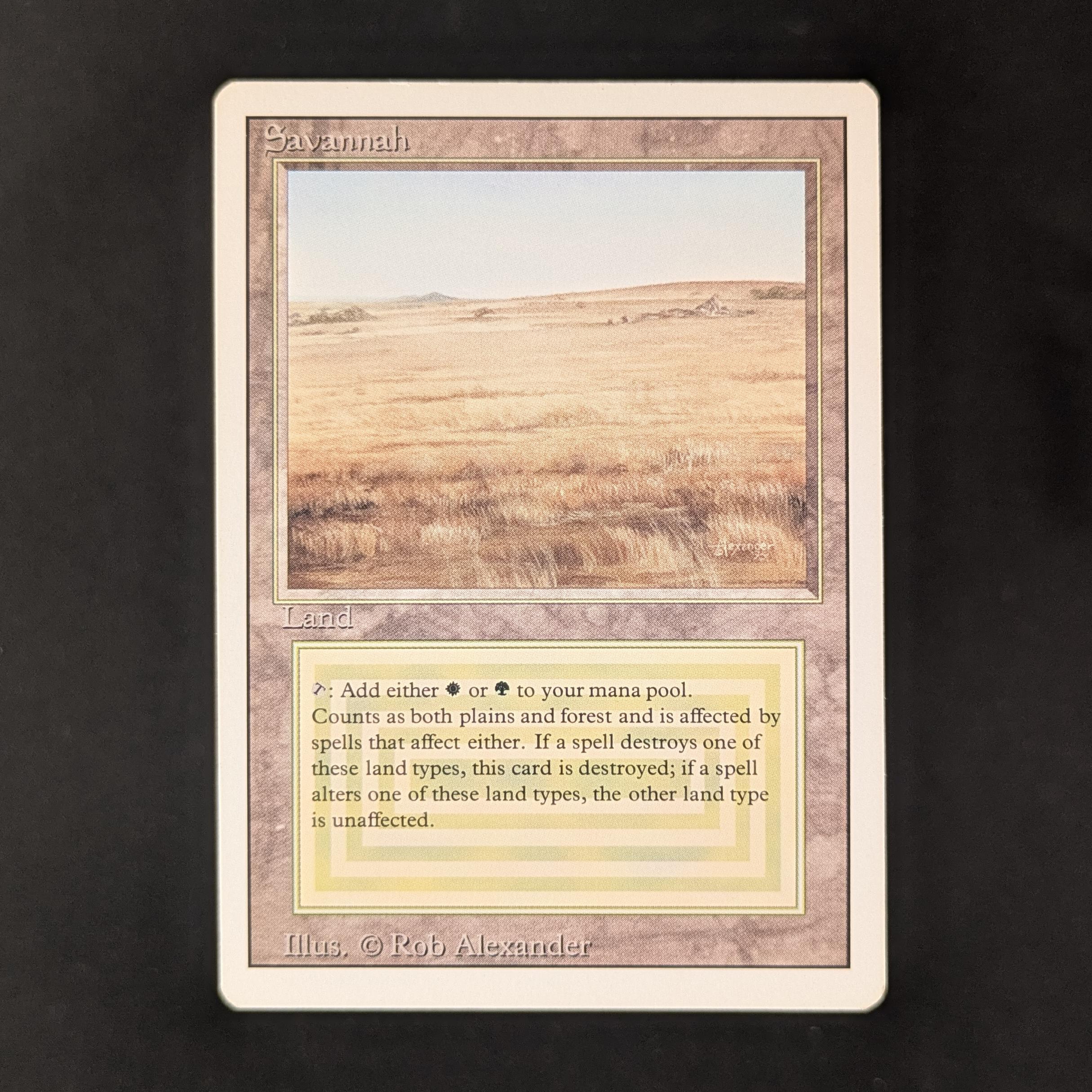 MTG Singles - Savannah - Revised - LP - 31273