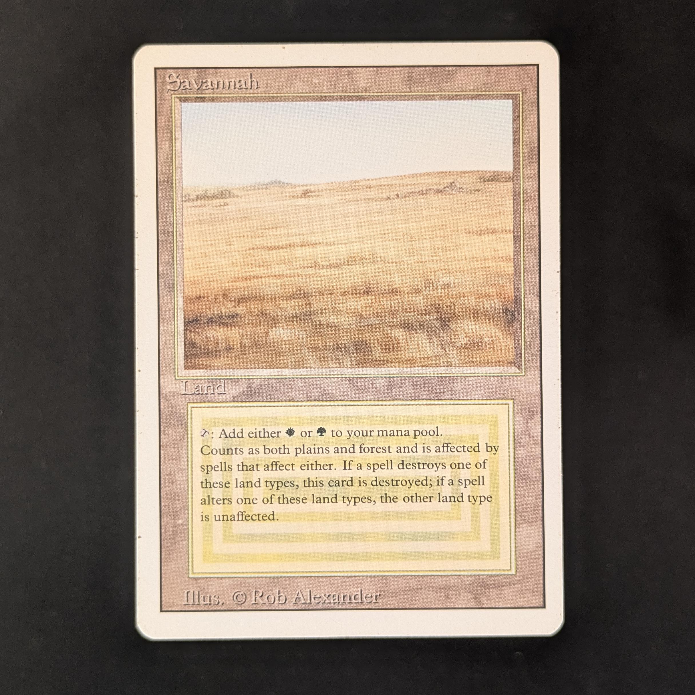 MTG Singles - Savannah - Revised - LP - 31275