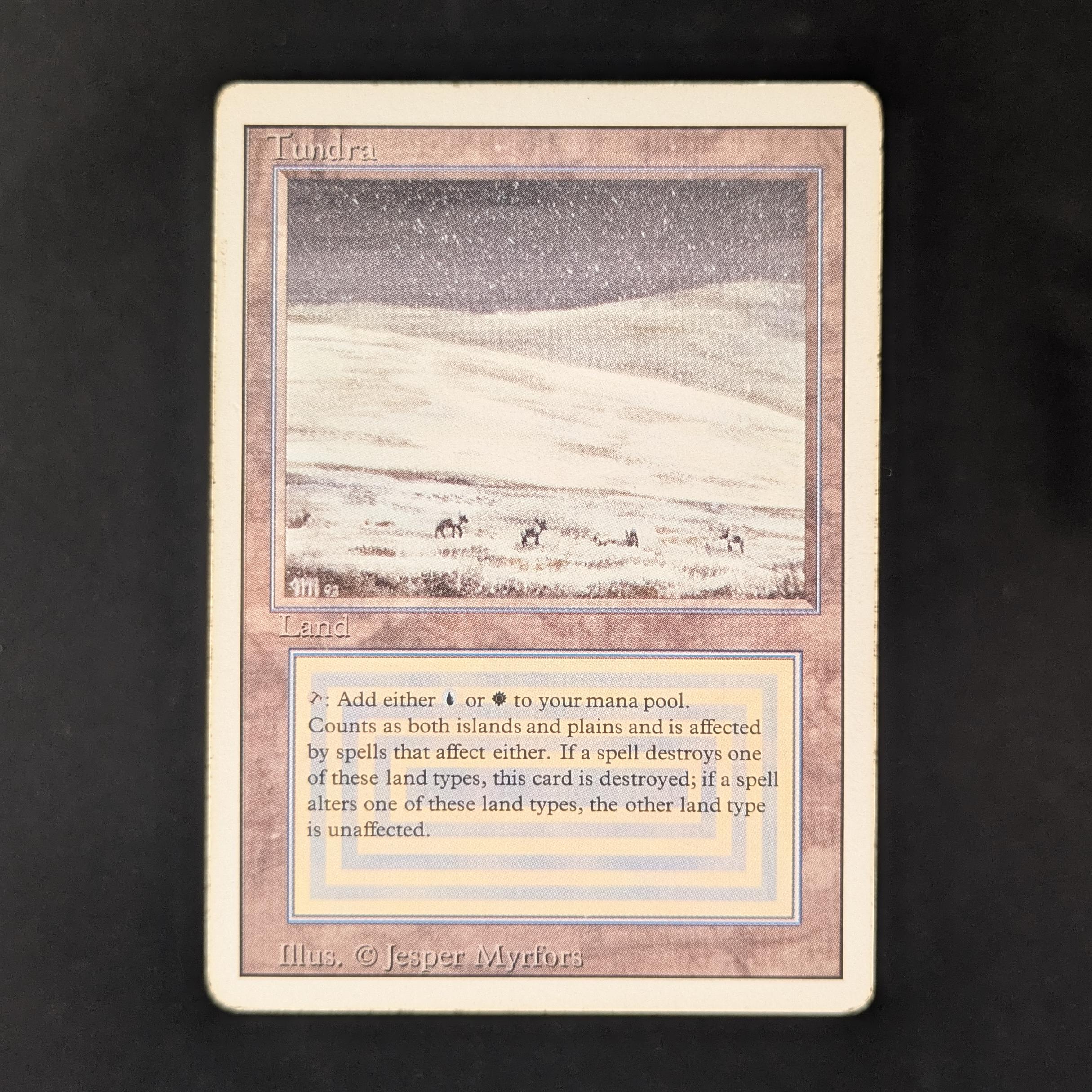 MTG Singles - Tundra - Revised - PL - DENT - 31296