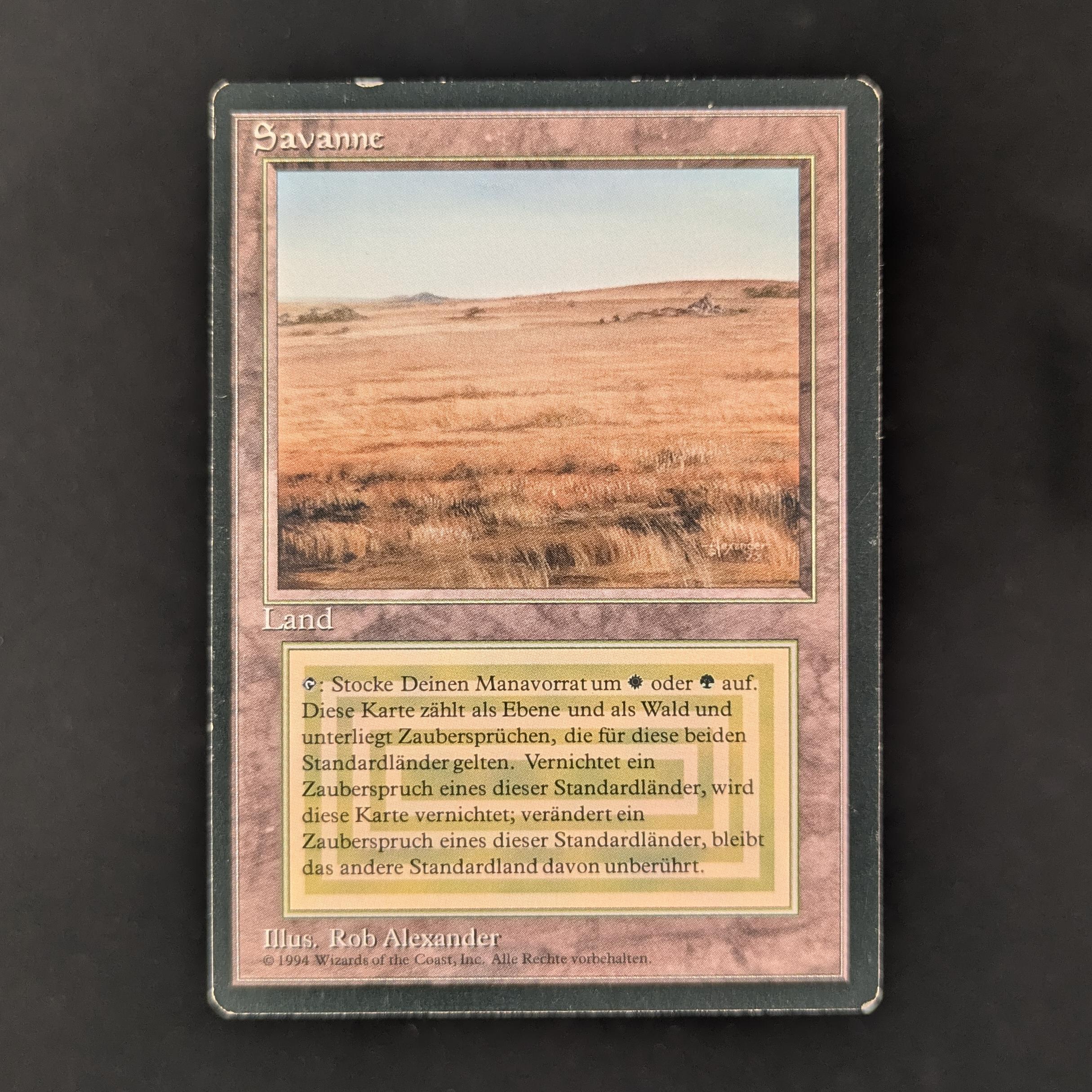 MTG Singles - Savannah - Foreign Black Bordered - German - LP - 31318