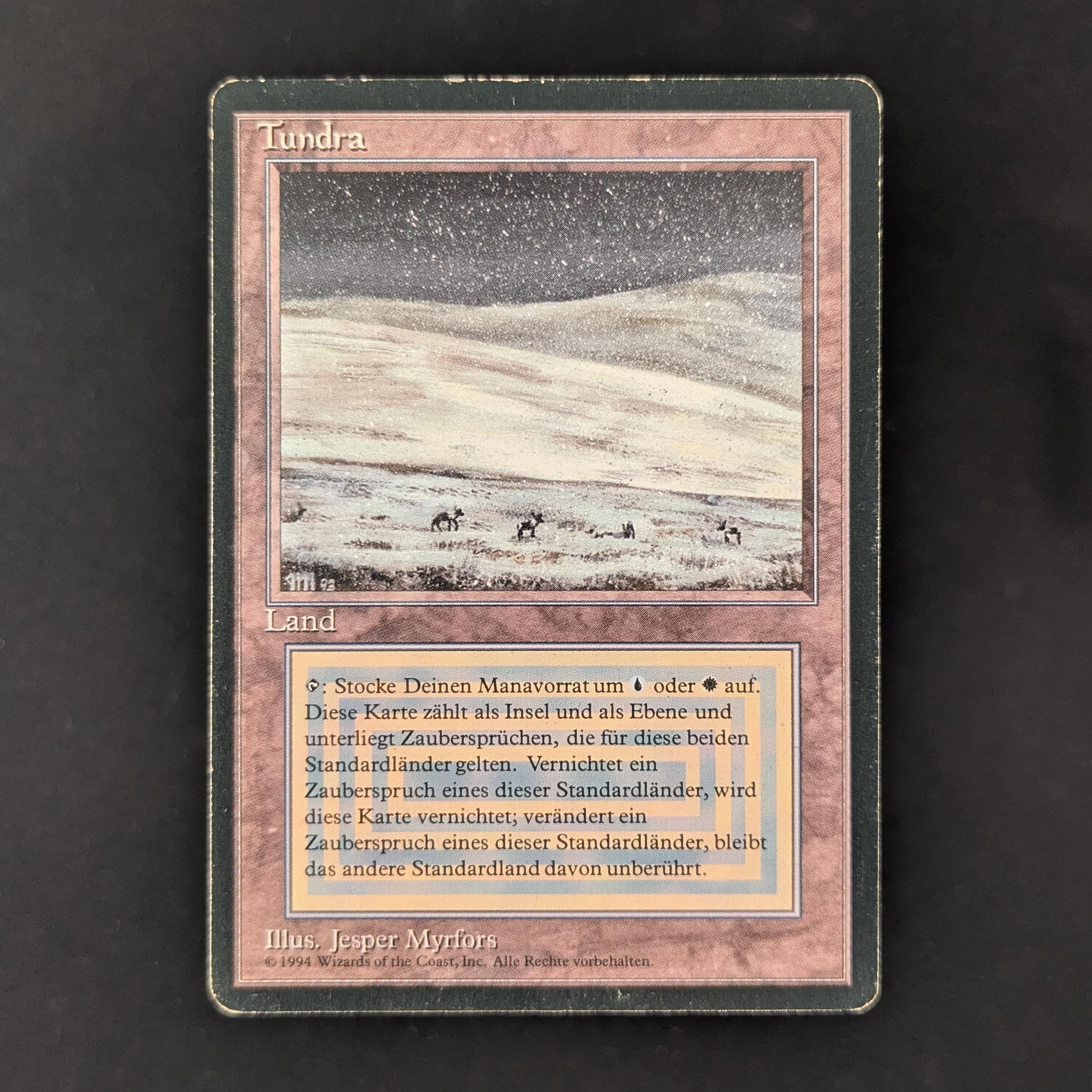 MTG Singles - Tundra - Foreign Black Bordered - German - PL - 31326