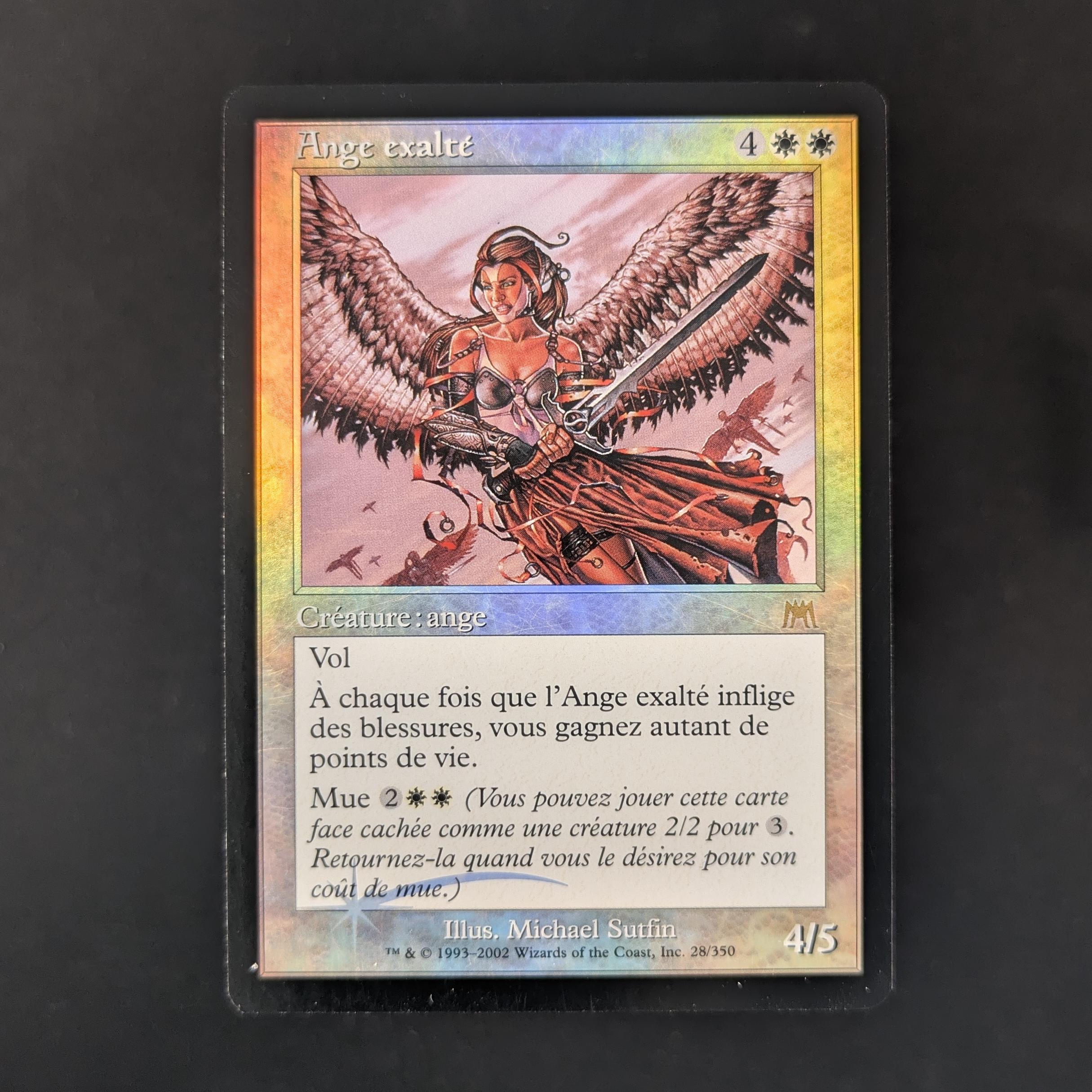 MTG Singles - [FOIL] Exalted Angel - Onslaught - GD - 
