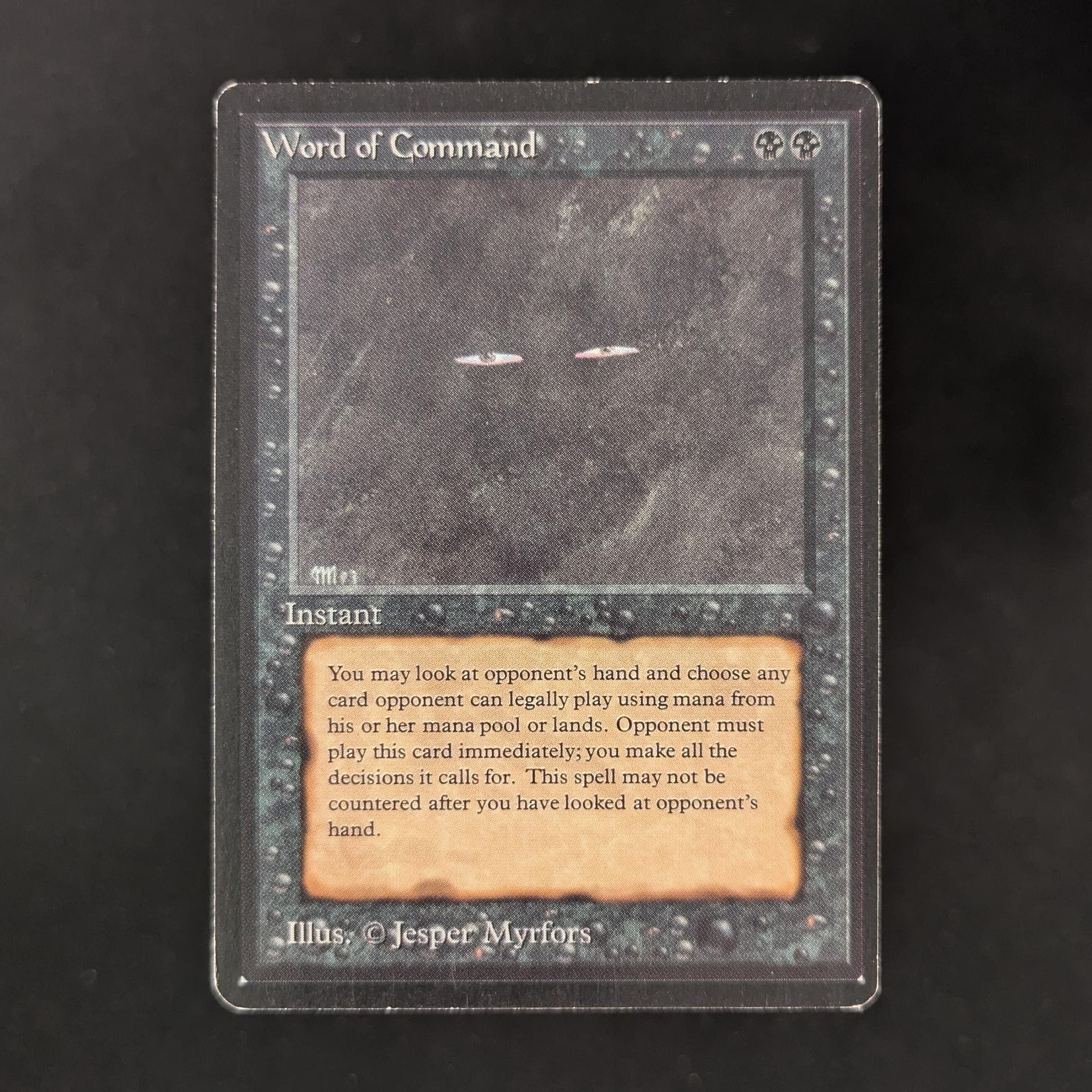 MTG Singles - Word of Command - Beta - EX - 31399
