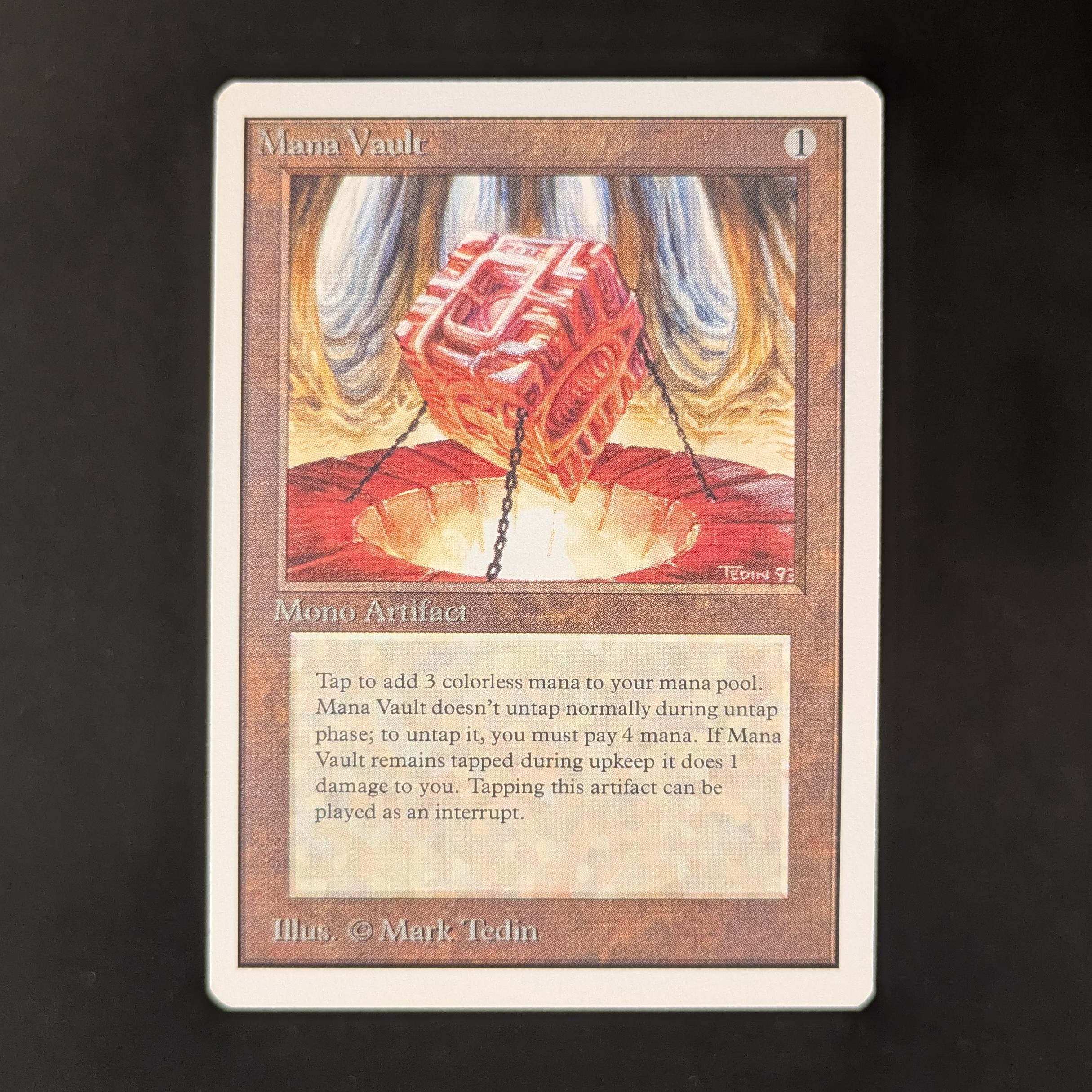 MTG Singles - Mana Vault - Unlimited - EX - 31408