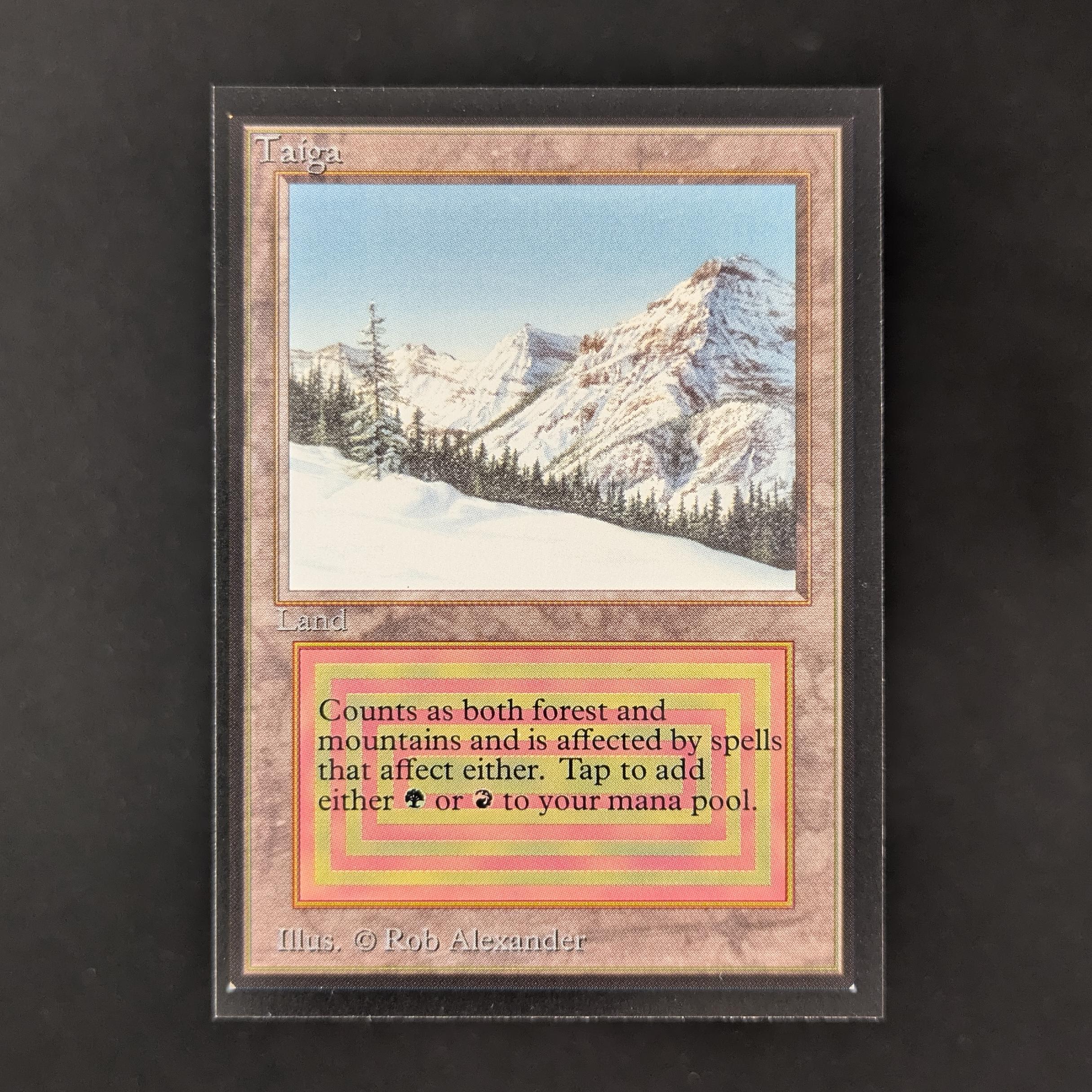 MTG Singles - Taiga - Collectors' Edition - NM - 31431