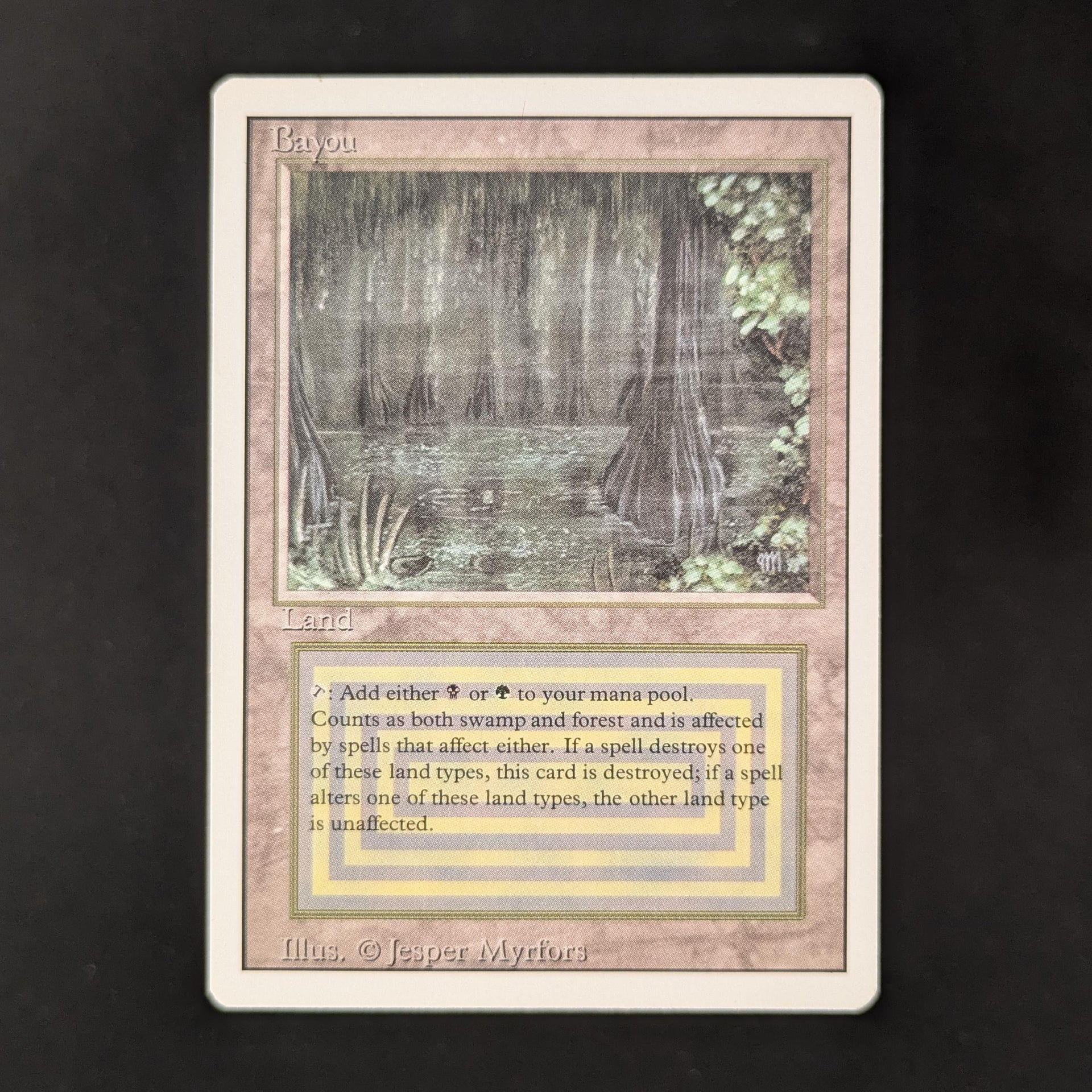 bayou mtg card Bayou
