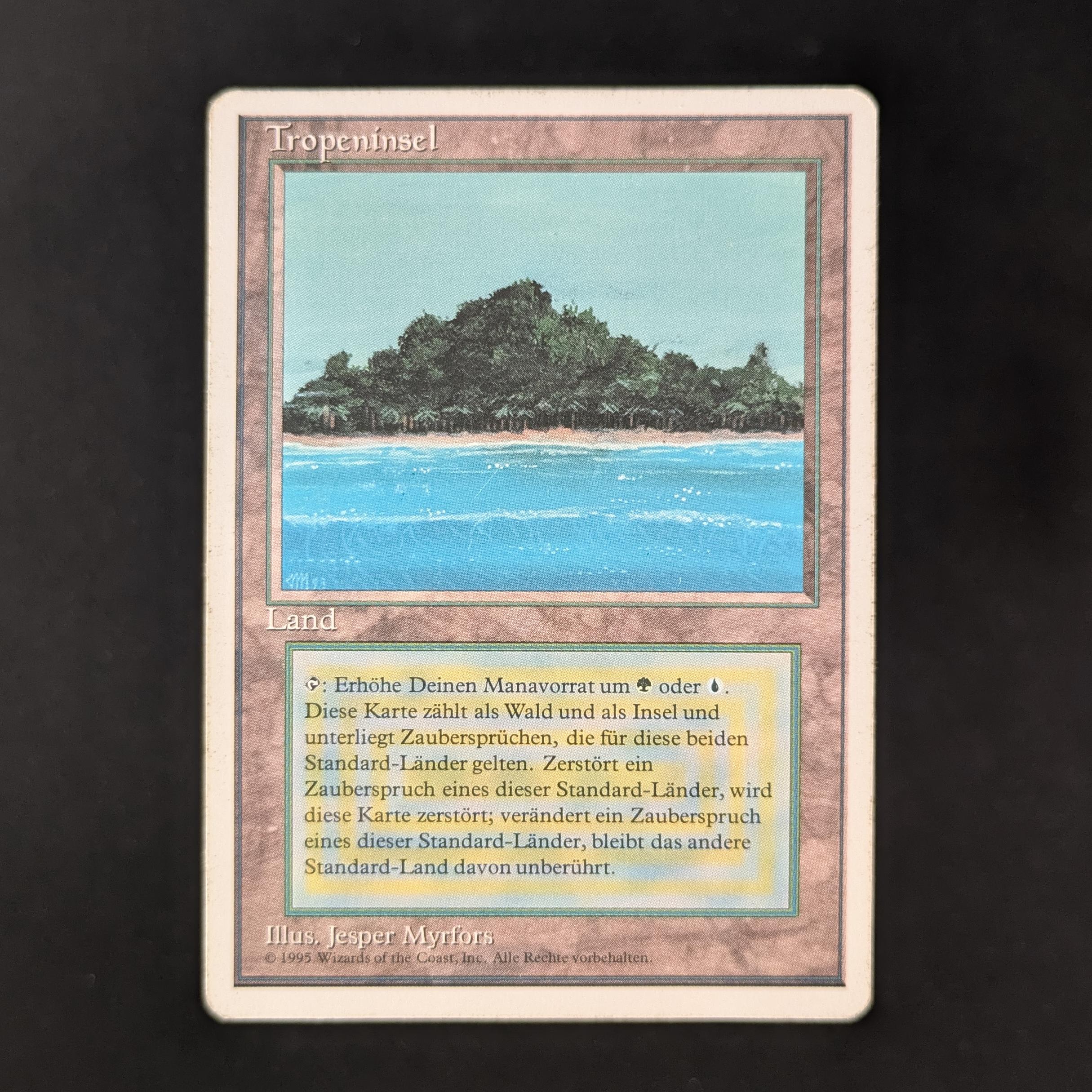 MTG Singles - Tropical Island - Foreign White Bordered - German - PL - 31459