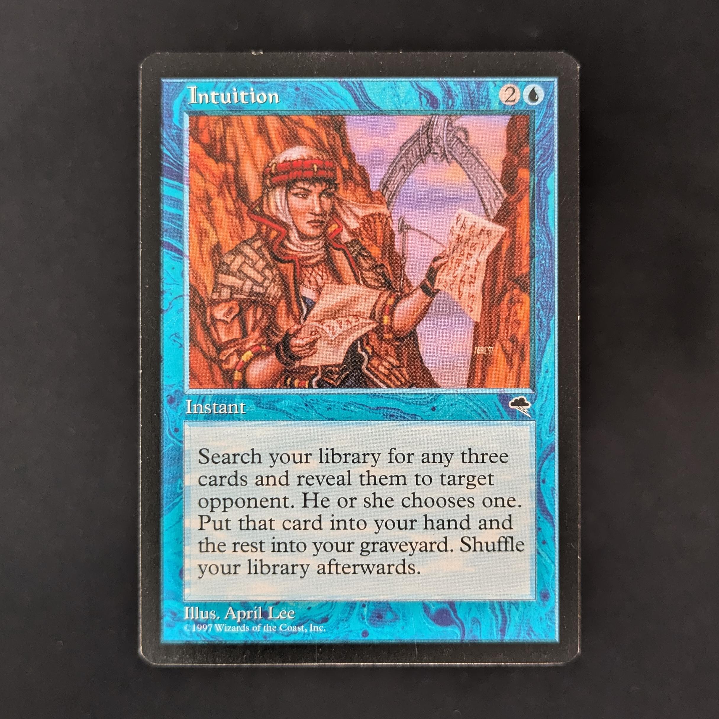 MTG Singles - Intuition - Tempest - English - EX - 31468