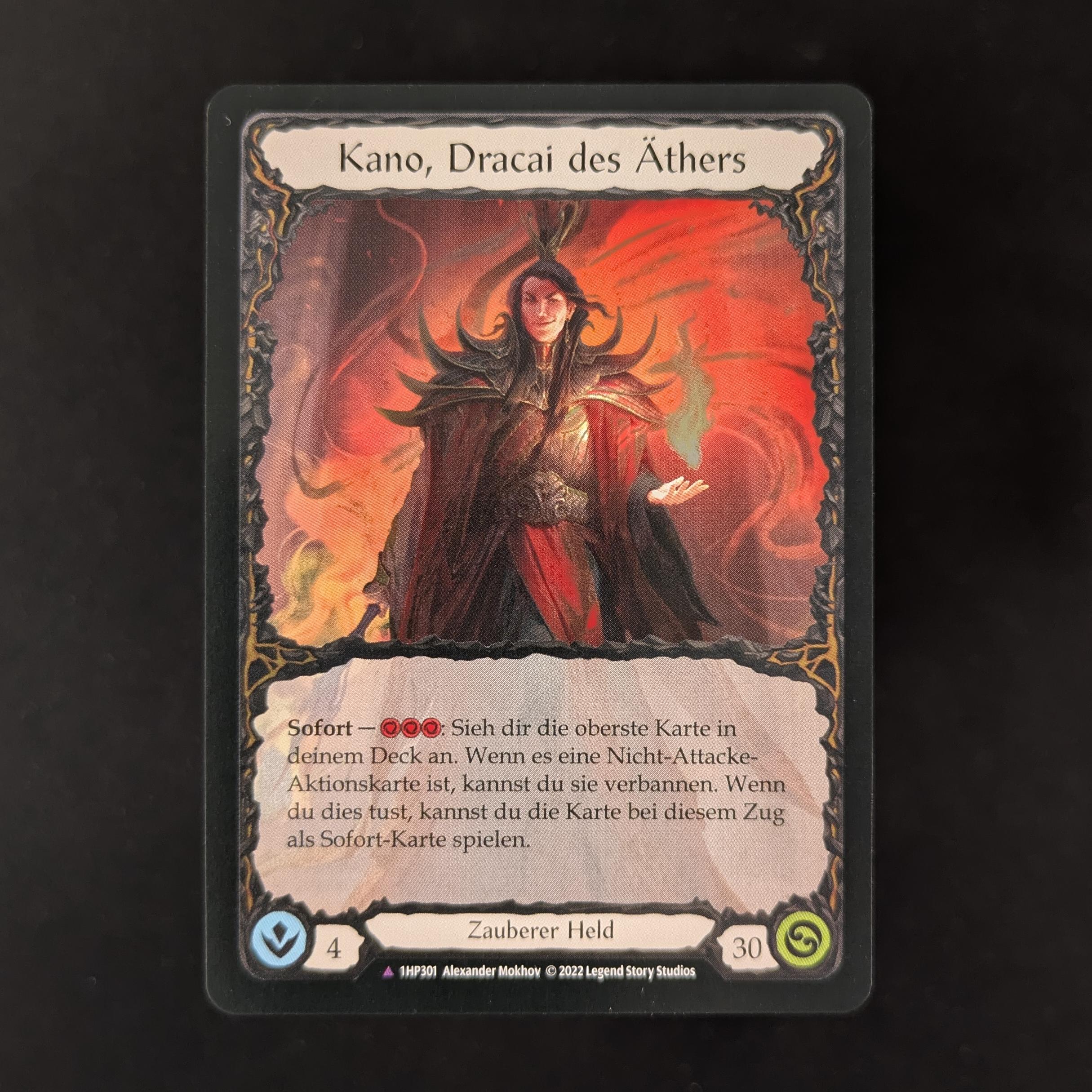 MTG Singles - Kano, Dracai of Aether (Marvel) - History Pack 1 - Black Label - NM - 