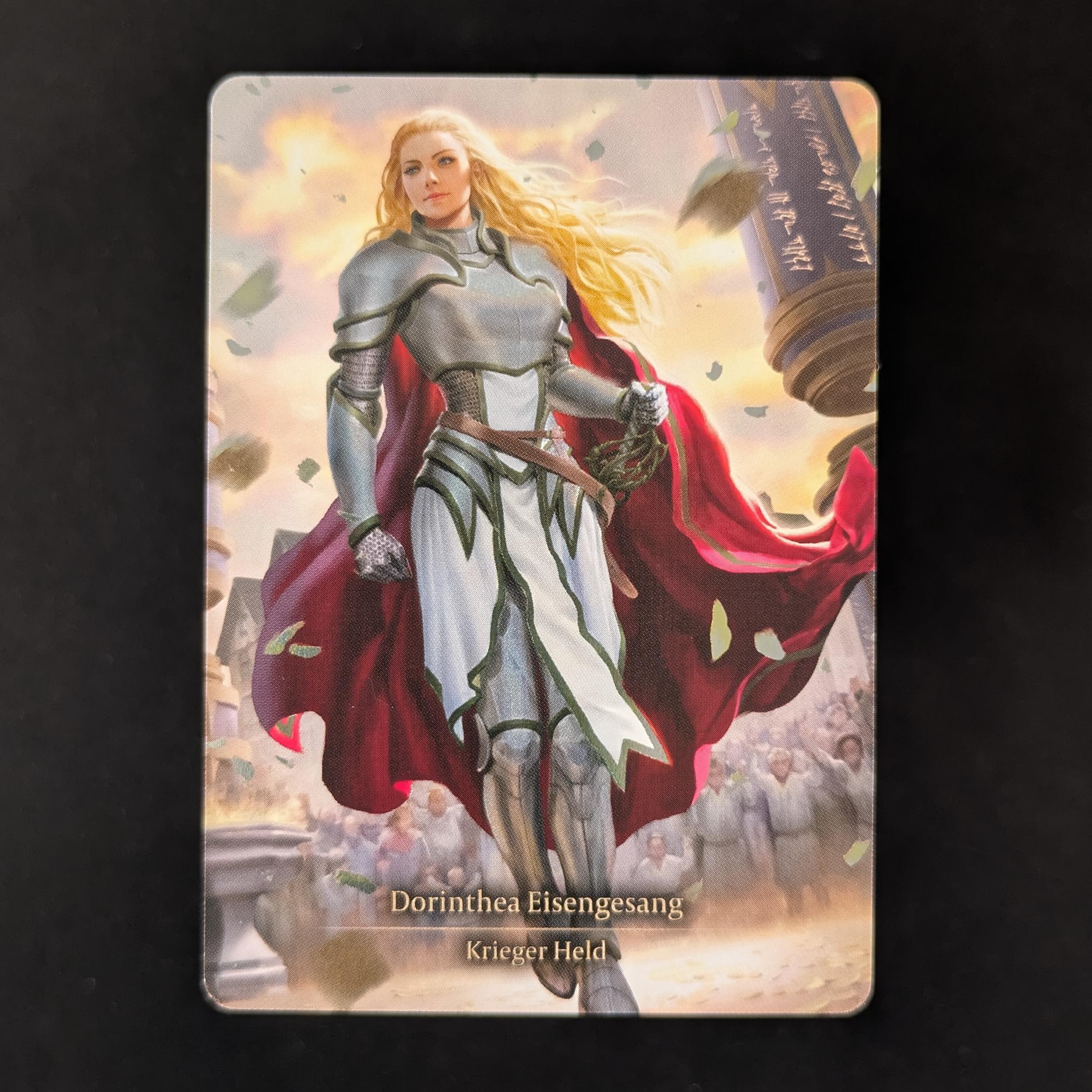 MTG Singles - Dorinthea Ironsong (Marvel) - History Pack 1 - Black Label - NM - 